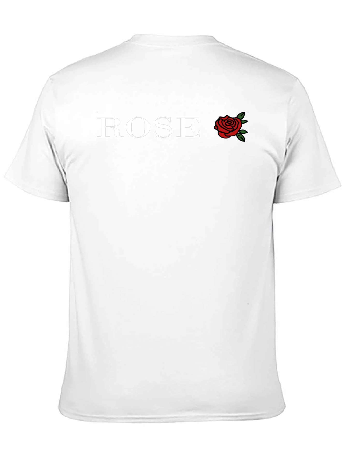 Black Rose Graphic Black T-Shirt view 11