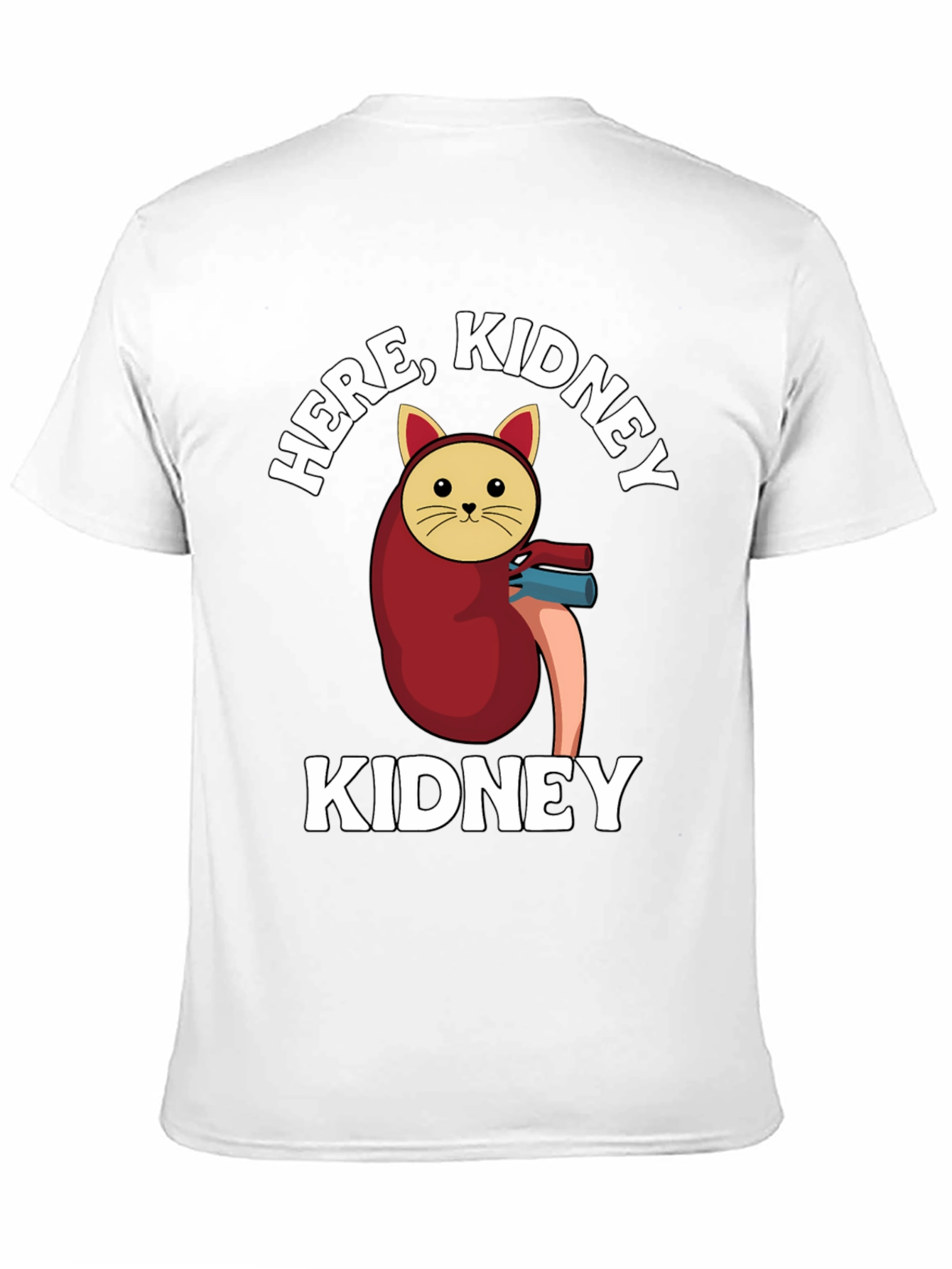 Black Here, Kidney Kidney T-Shirt view 11