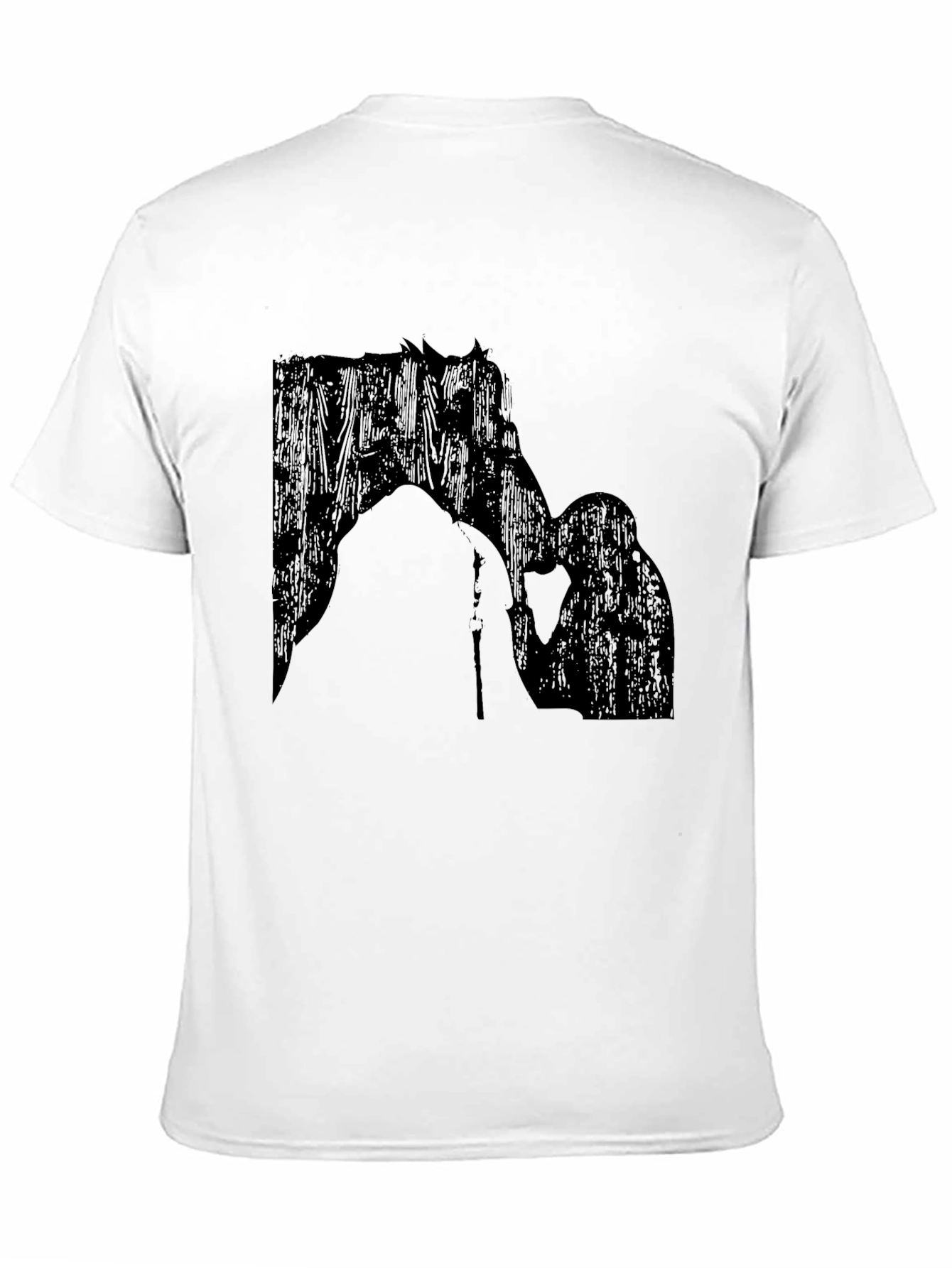 Horse and Rider Black Graphic T-Shirt - 11