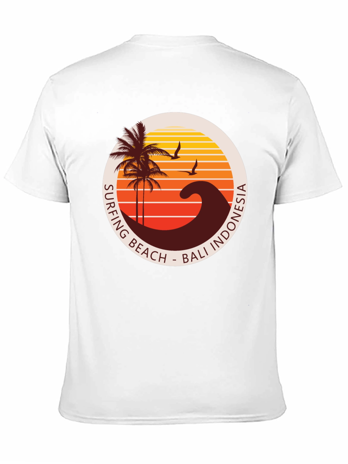 Bali Surfing Beach T-Shirt - 11