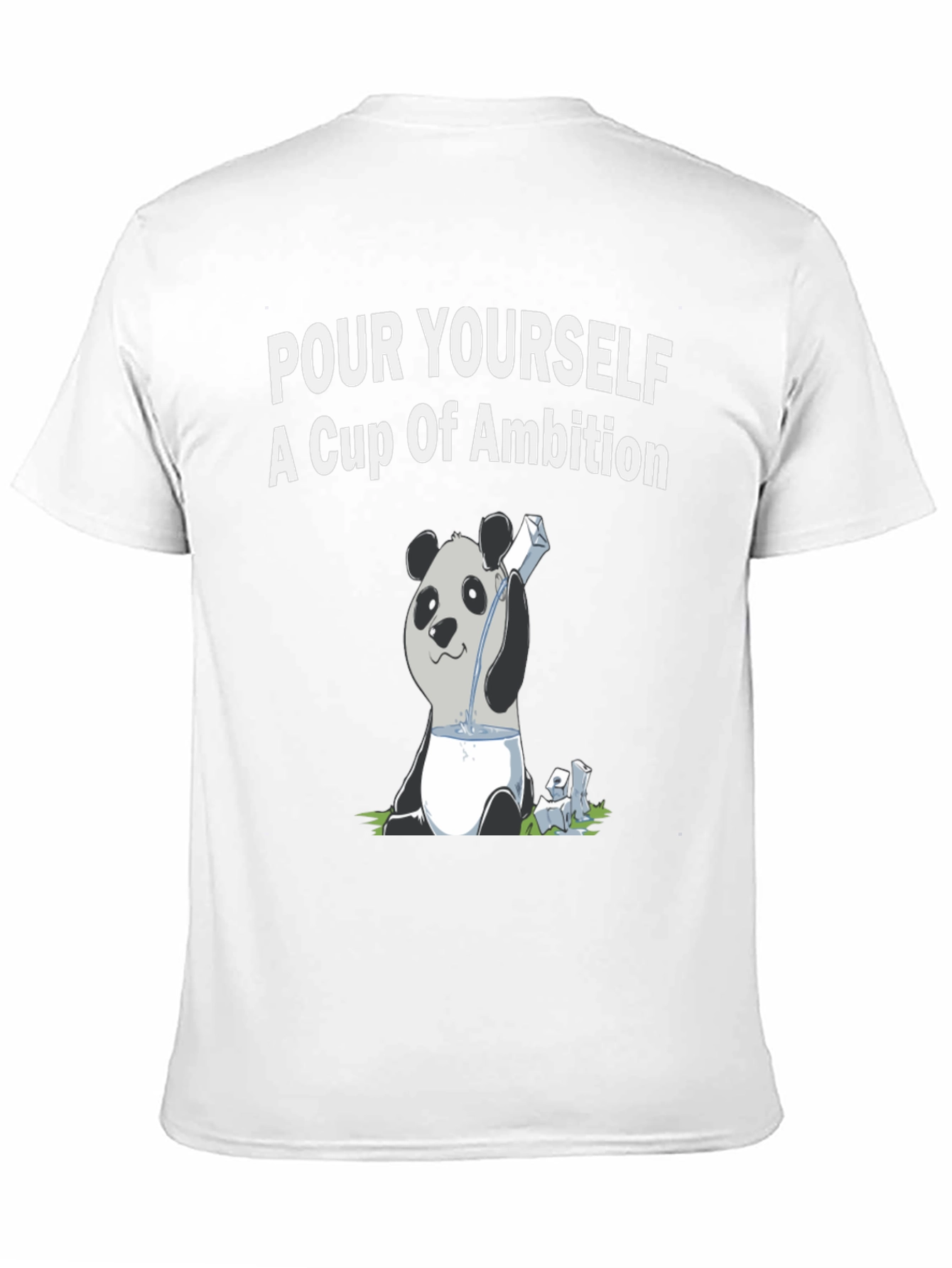 Black Panda 'Pour Yourself Ambition' Graphic Tee view 11