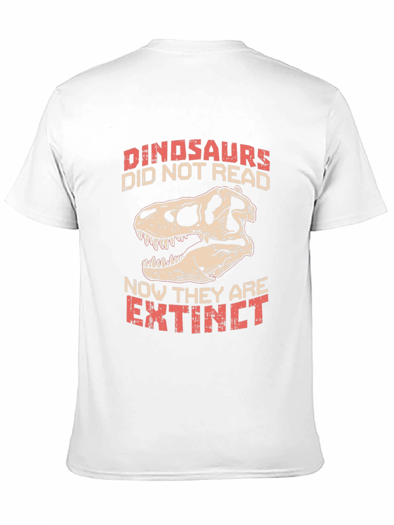 Black Dinosaurs Didn't Read T-Shirt view 11