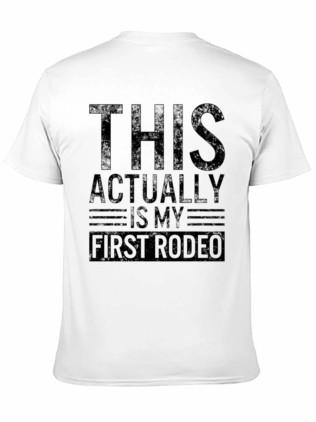 Black This is My First Rodeo Graphic T-Shirt view 11