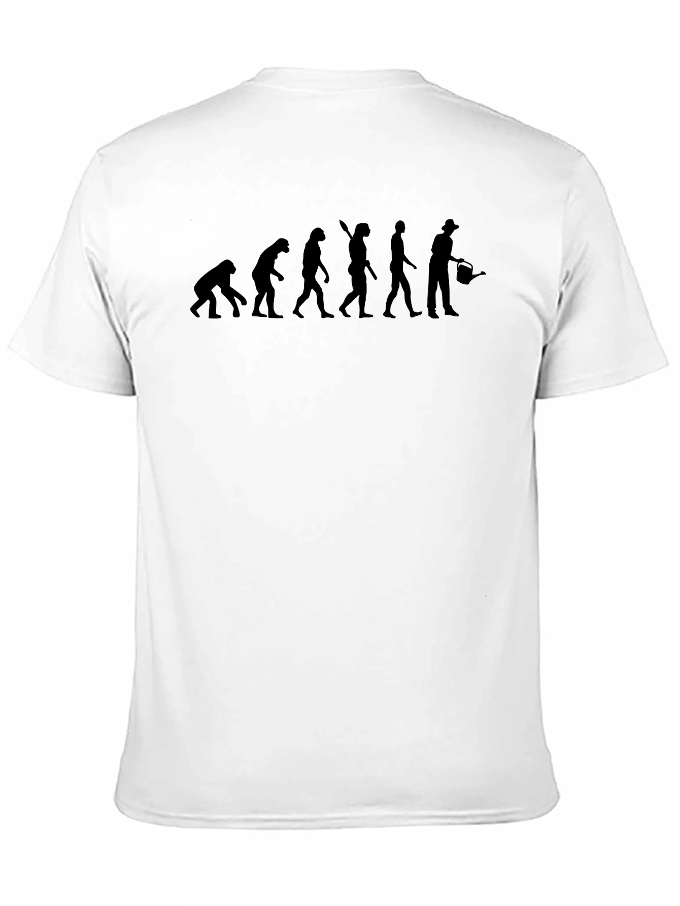 Black Evolution of Gardening T-Shirt - Black view 11