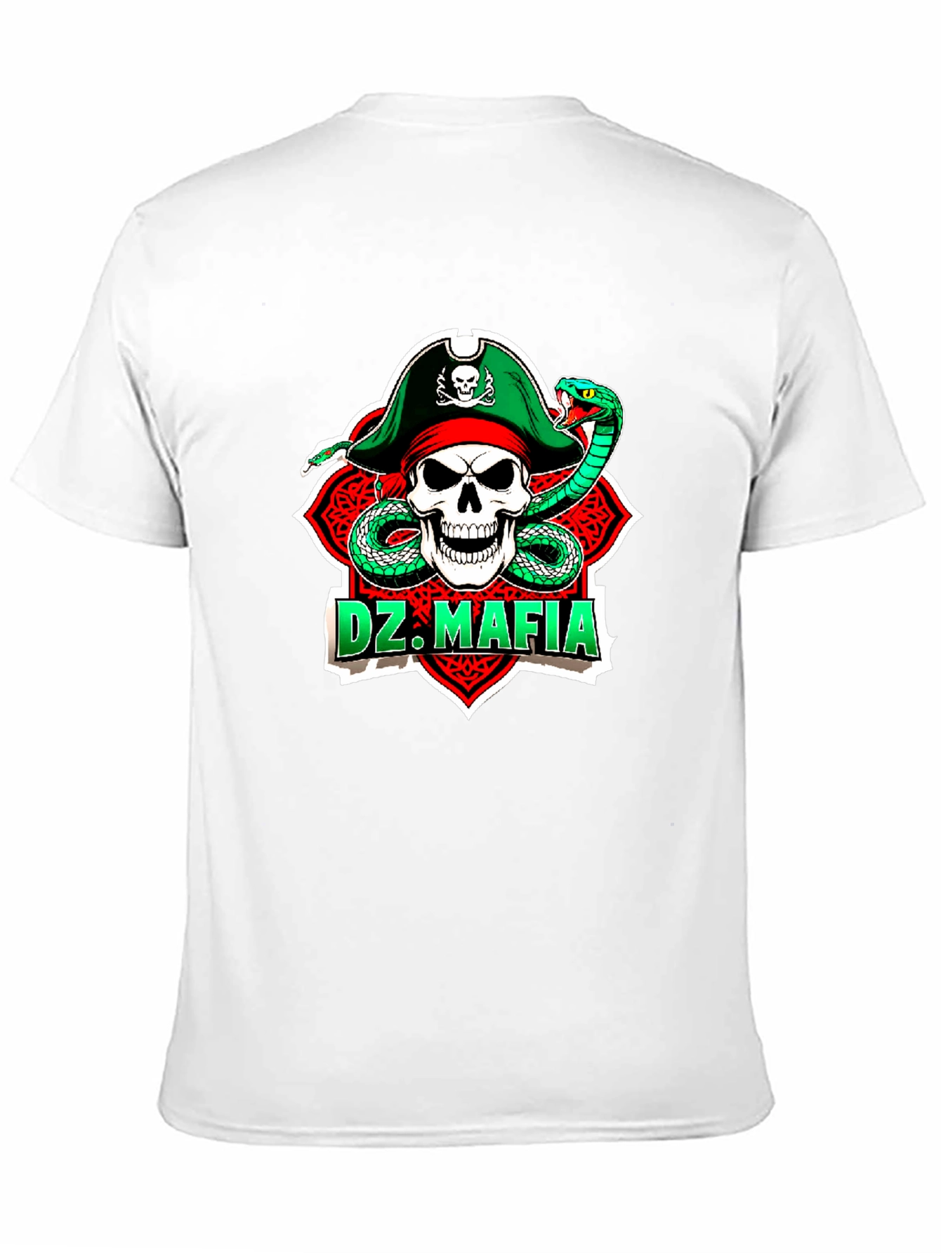 DZ Mafia Skull Pirate T-Shirt - 11