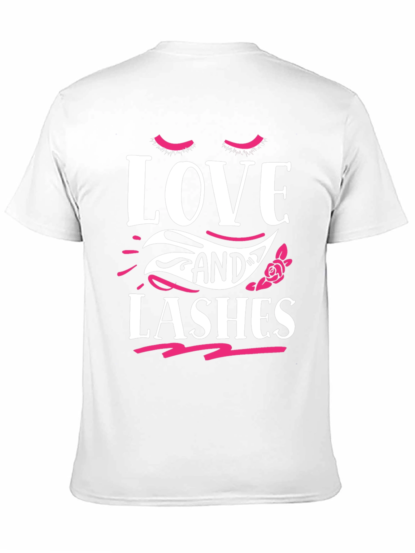 Black Love and Lashes Graphic Tee view 11