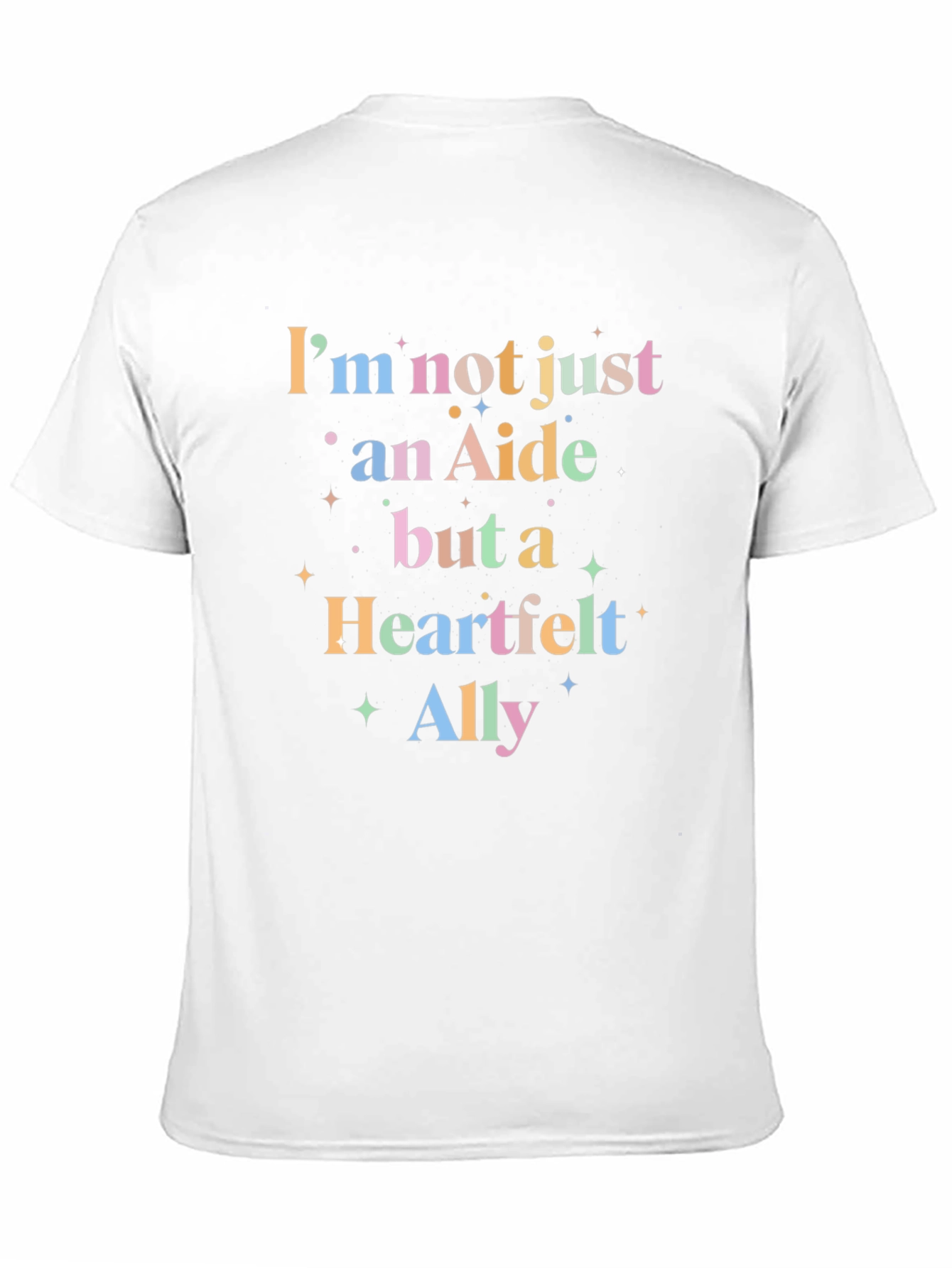 Black Heartfelt Ally Tee -  Comfortable and Stylish view 11