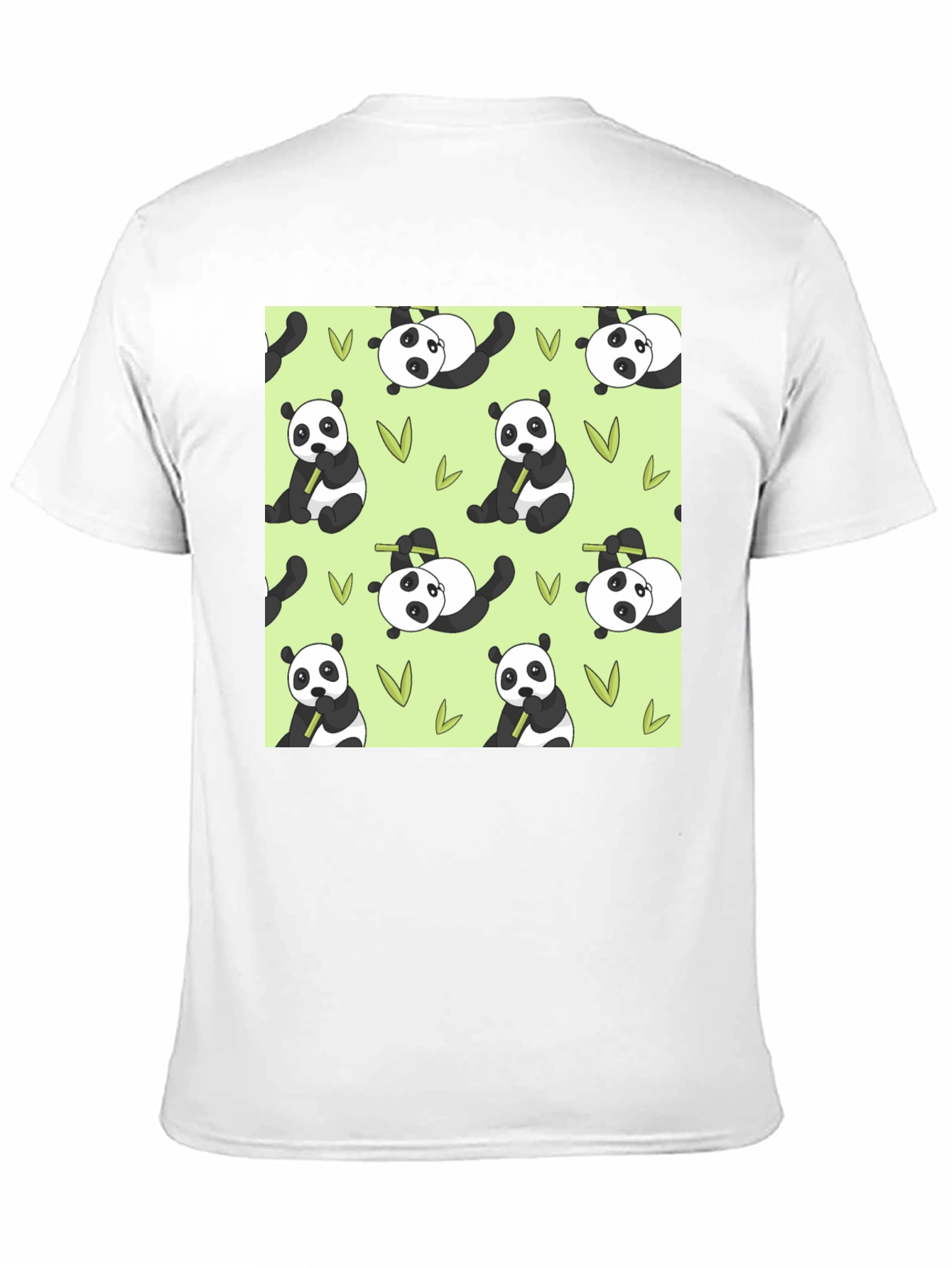 Black Panda Print T-Shirt - Cute Animal Tee view 11