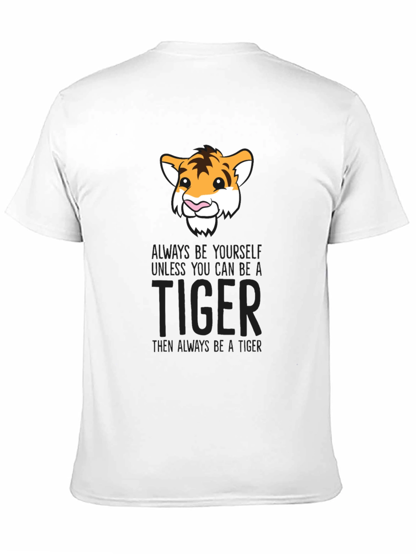 Black Tiger Graphic T-Shirt - Be Yourself view 11