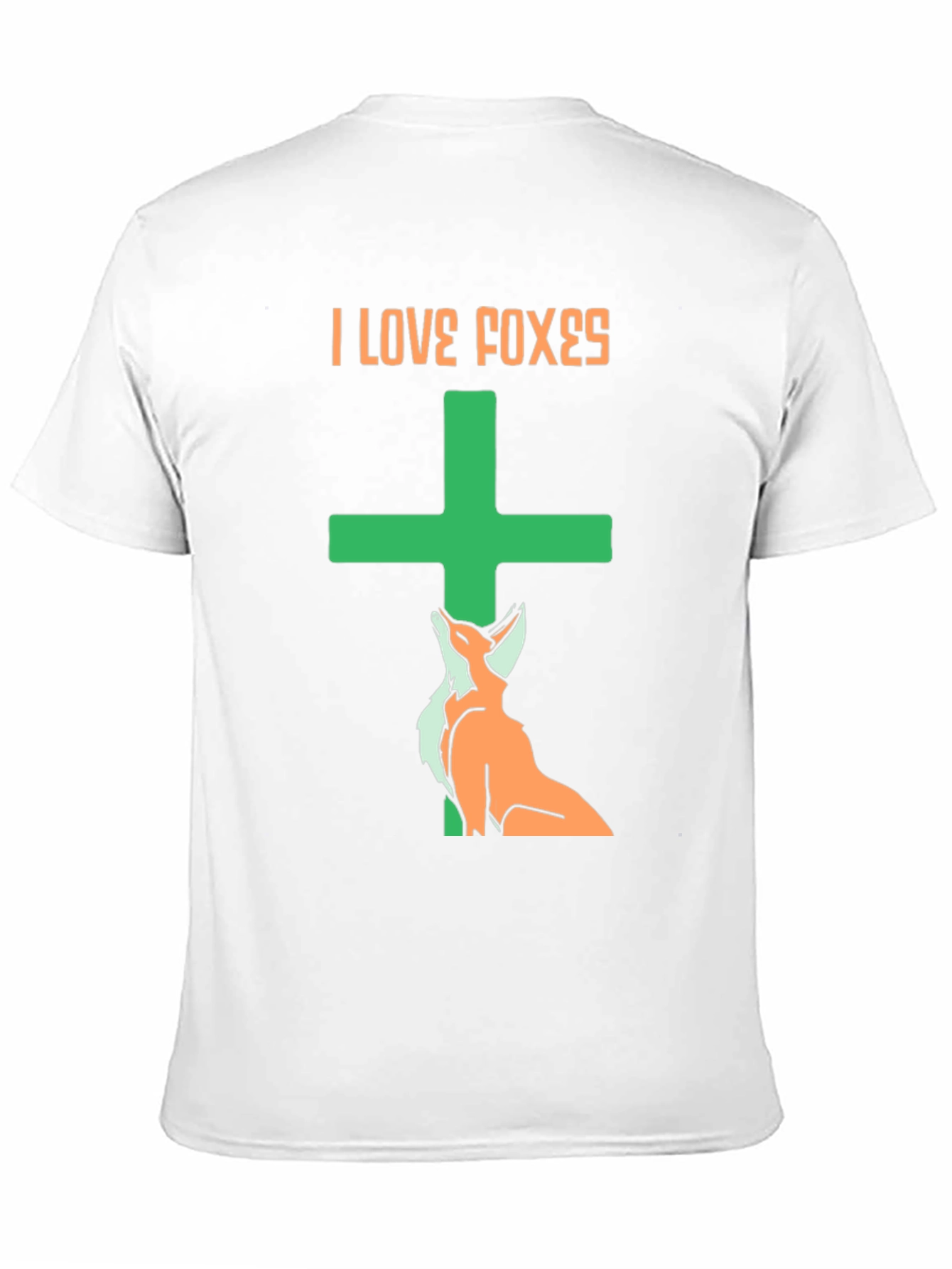 Black I Love Foxes Graphic Tee - Unisex view 11