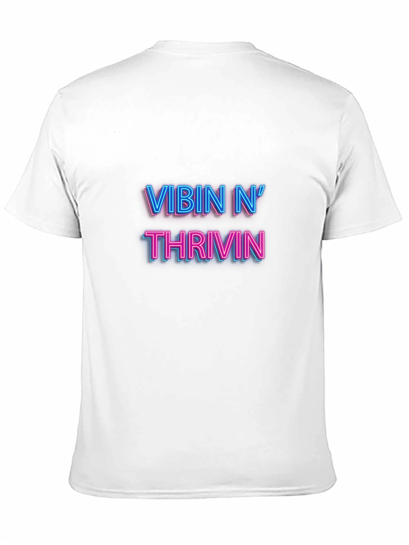 Black Vibin' N' Thrivin' Black T-Shirt view 11