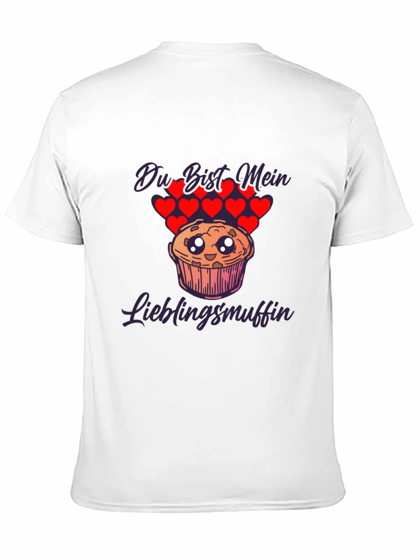Black Du Bist Mein Lieblingsmuffin Graphic Tee view 11