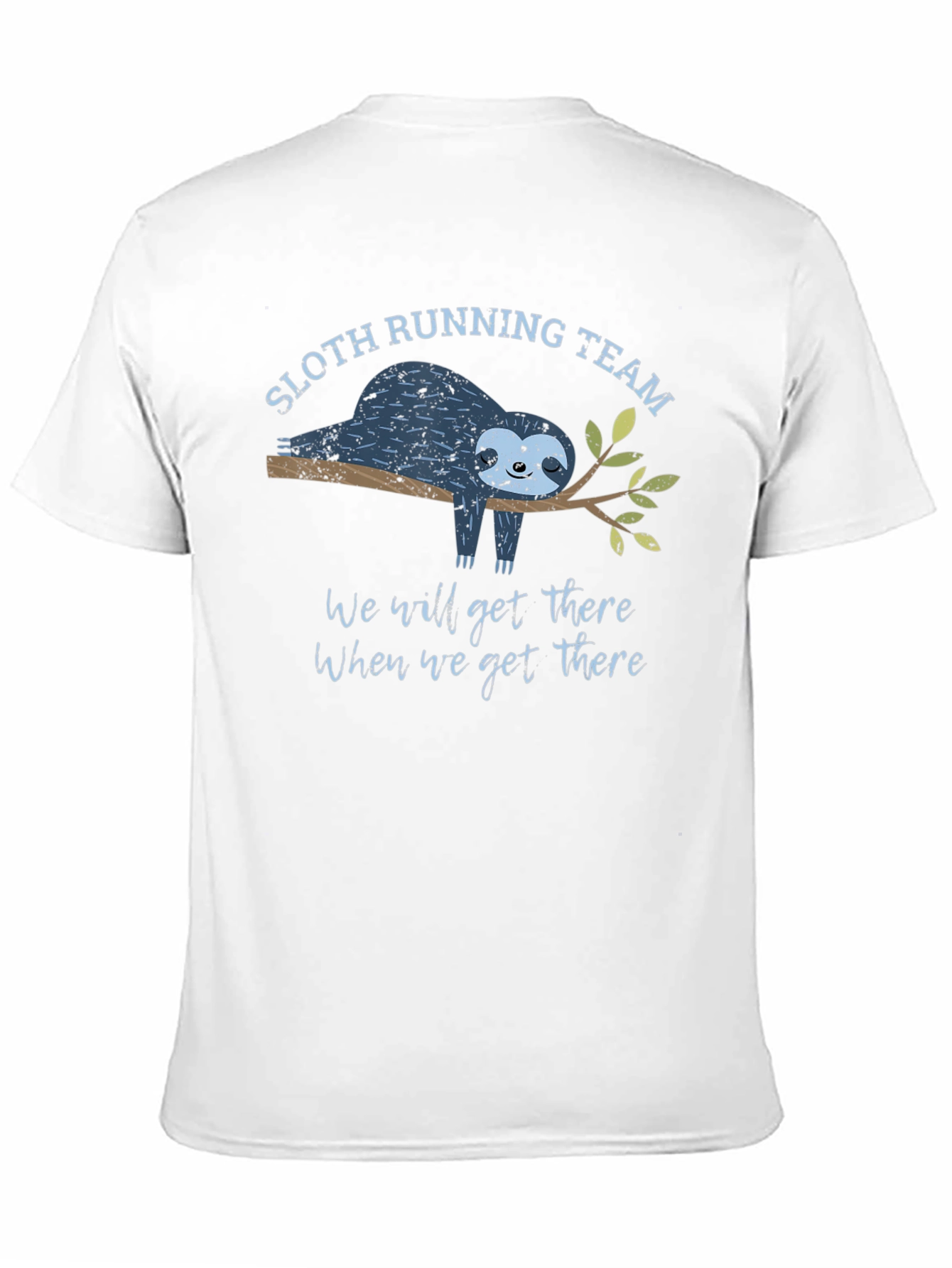 Black Sloth Running Team T-Shirt view 11