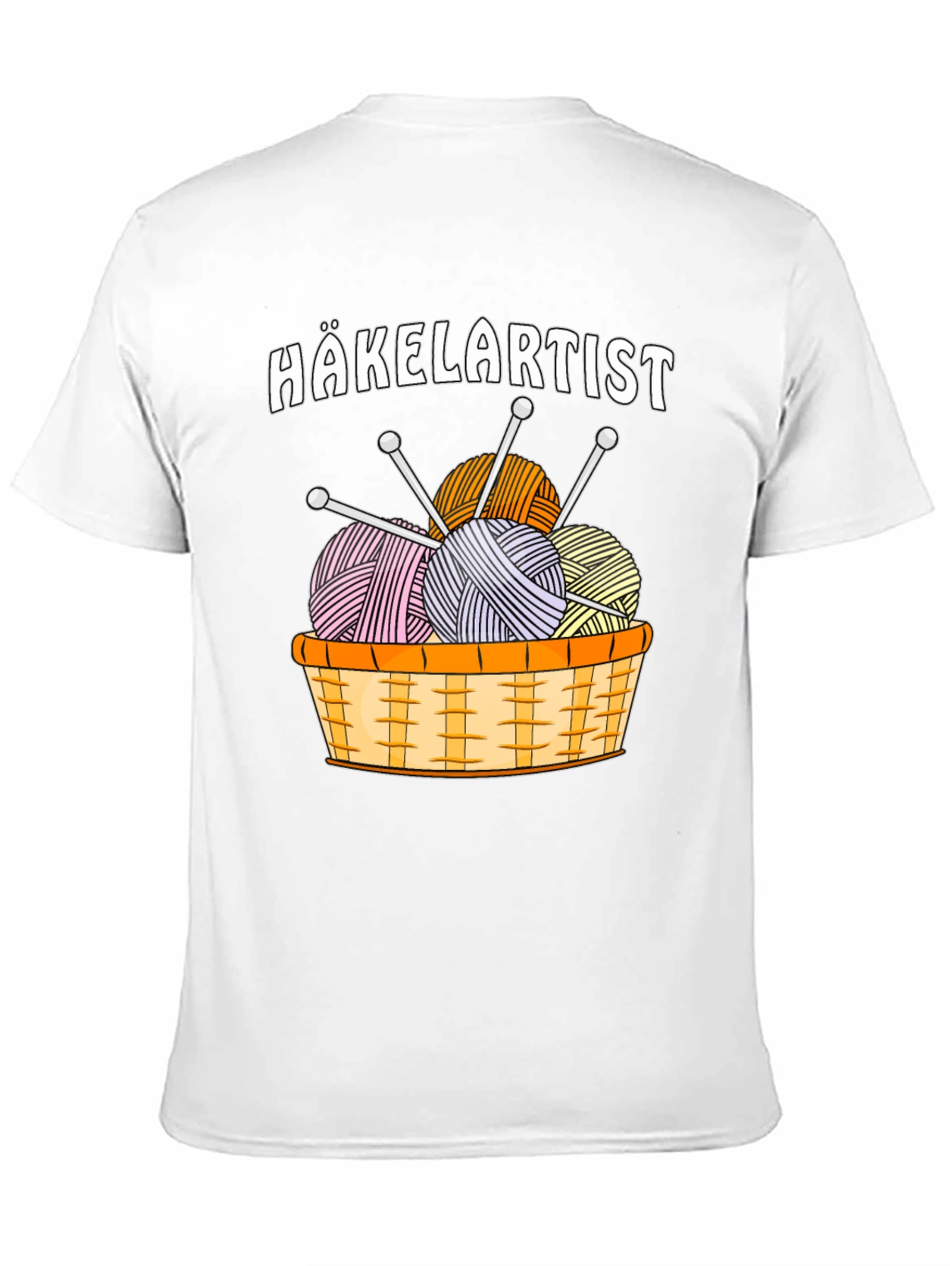 Häkelartist T-Shirt - Knitting Artist Tee - 11