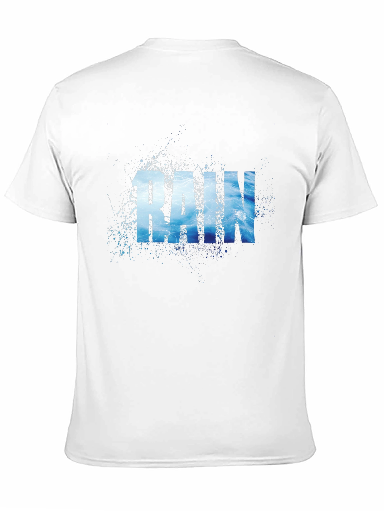 Black Rain Graphic T-Shirt - Black view 11