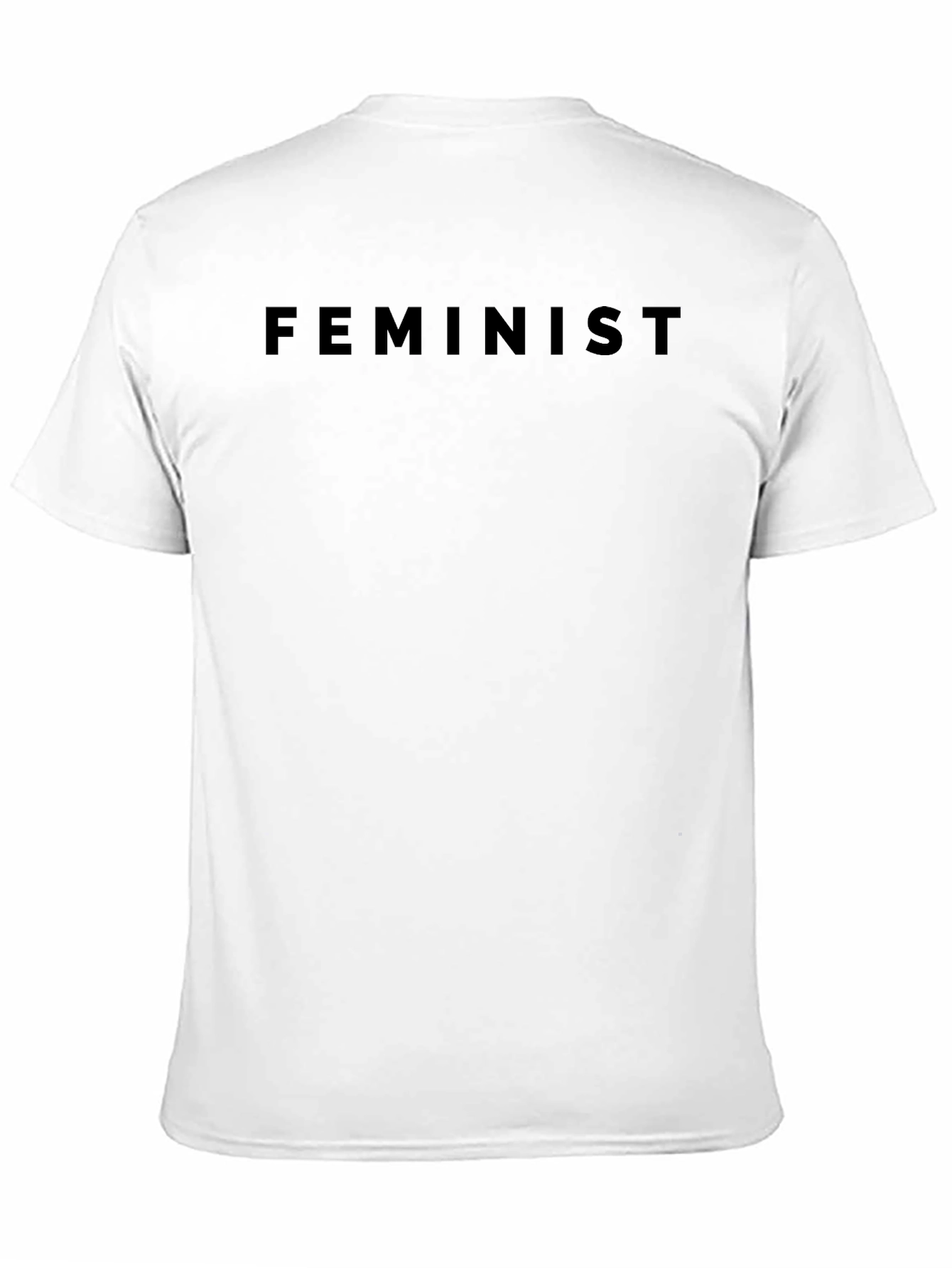 Black Feminist Black Crew Neck Tee view 11