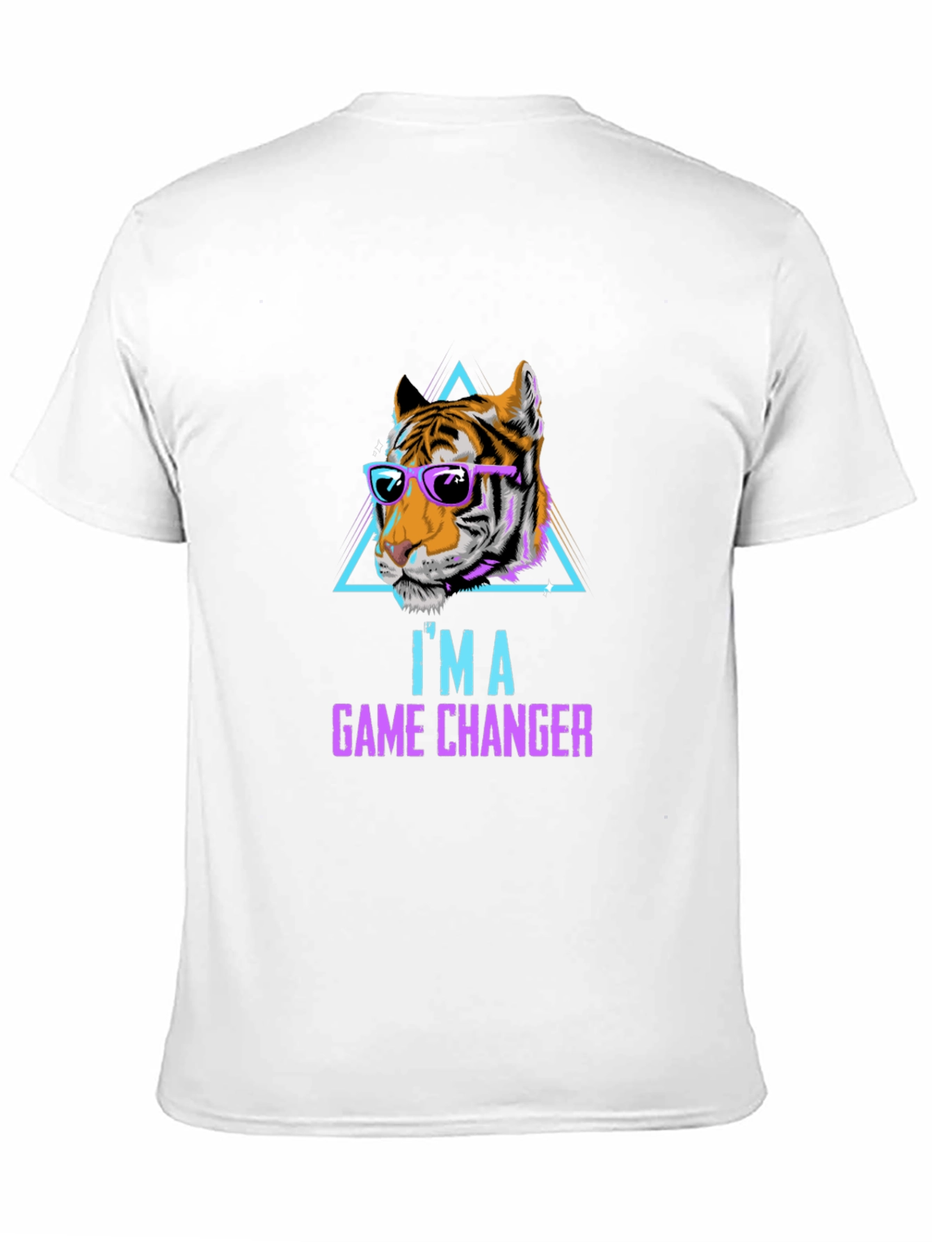 Black Cool Tiger Graphic Tee - Game Changer view 11