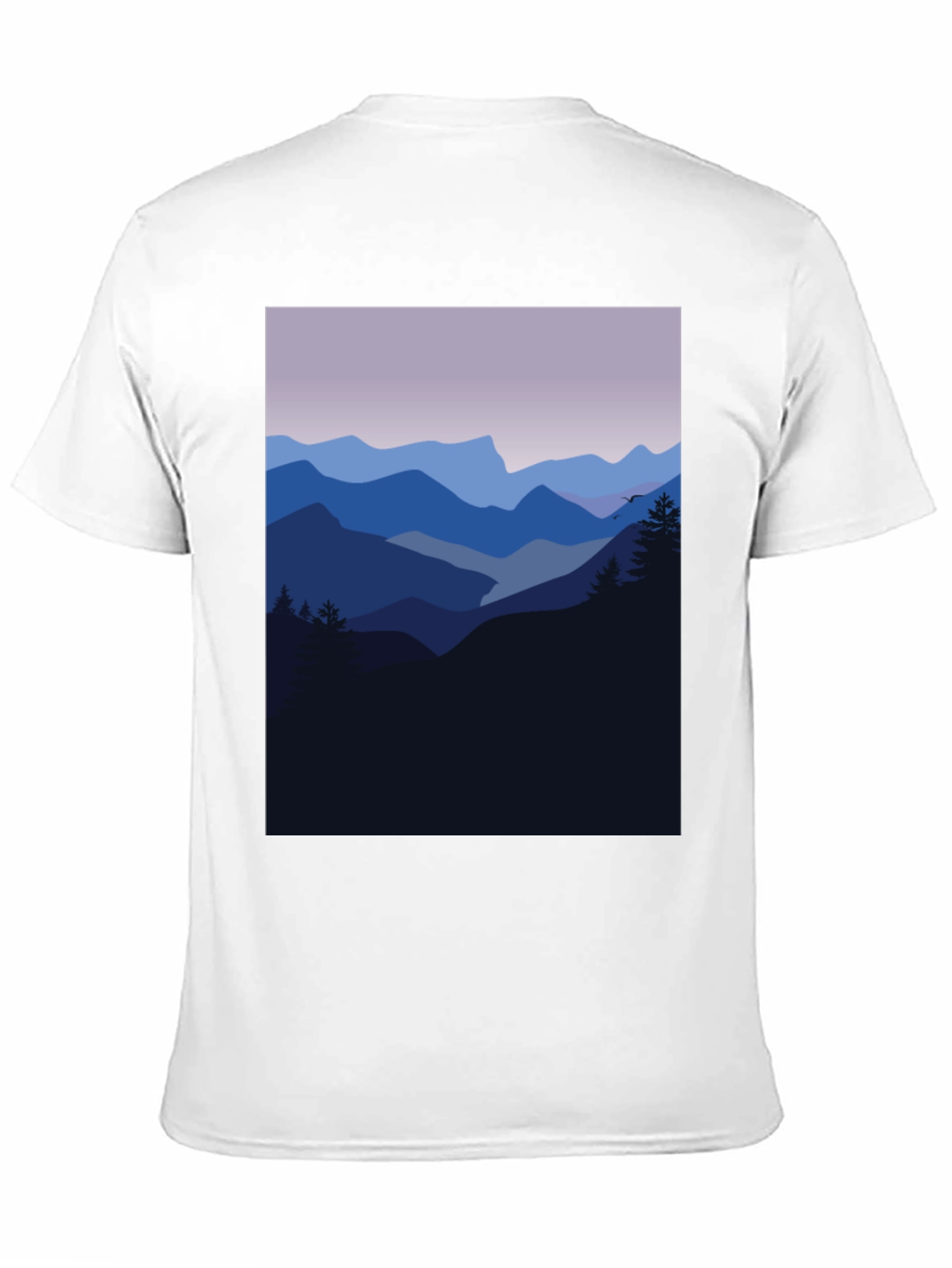 Black Mountain Vista Graphic Tee - Black view 11