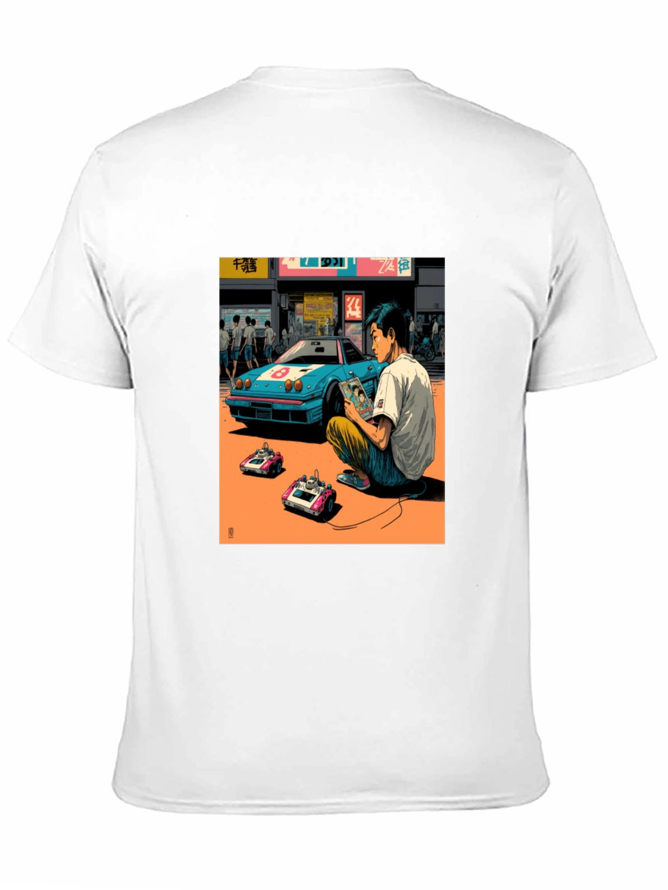 Black Retro Gaming T-Shirt view 11