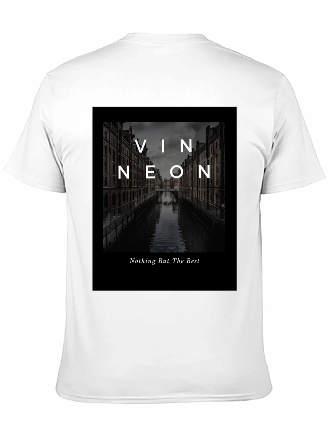 Black Vin Neon Graphic T-Shirt - Best Quality view 11