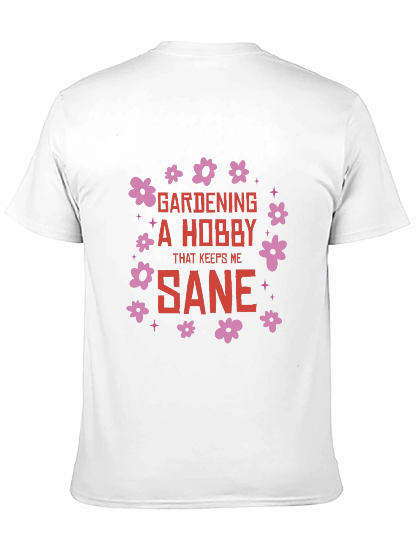 Black Gardening Hobby Graphic Tee - Keeps Me Sane view 11