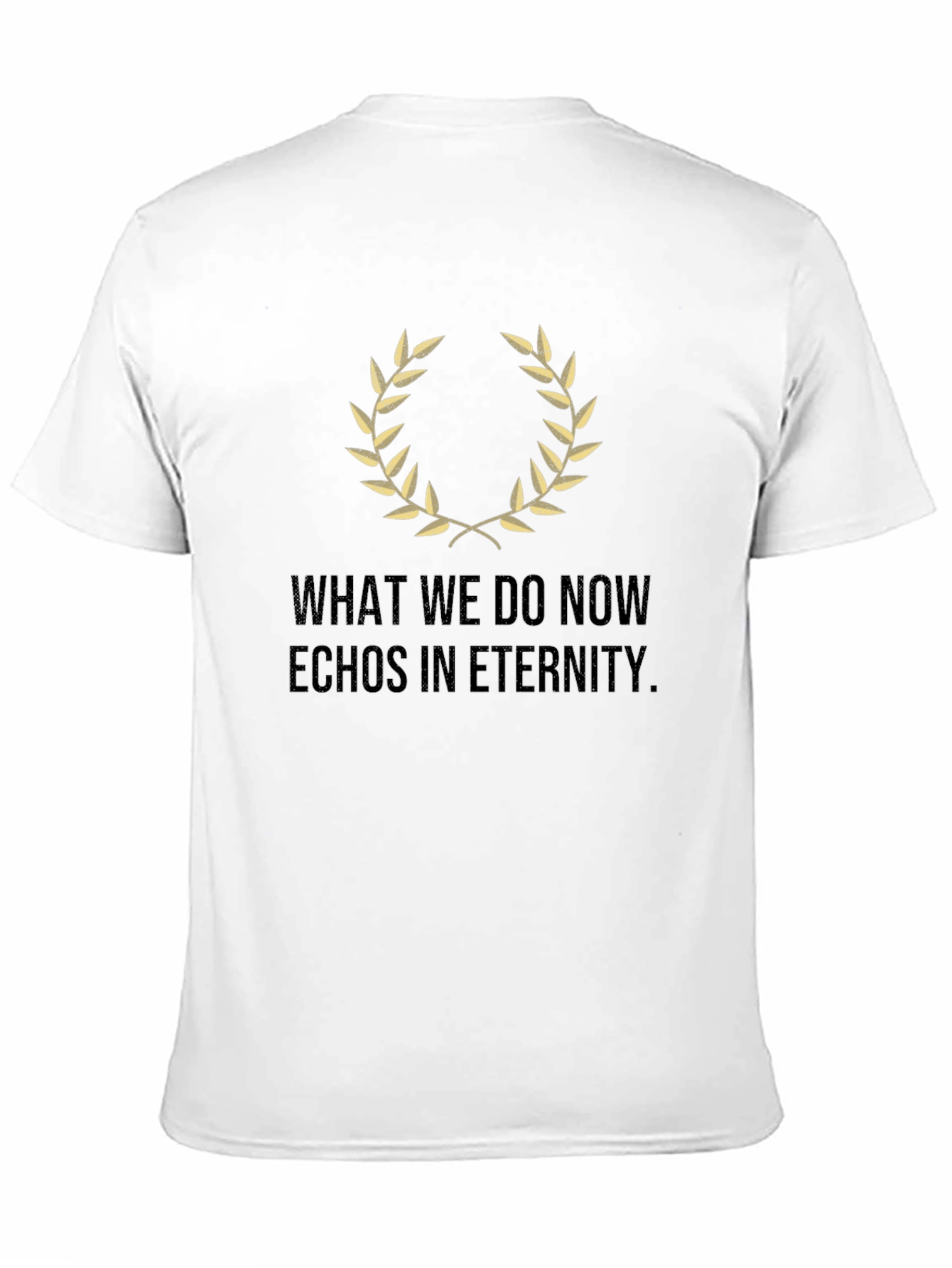 Black Echoes in Eternity Graphic Tee - Black view 11