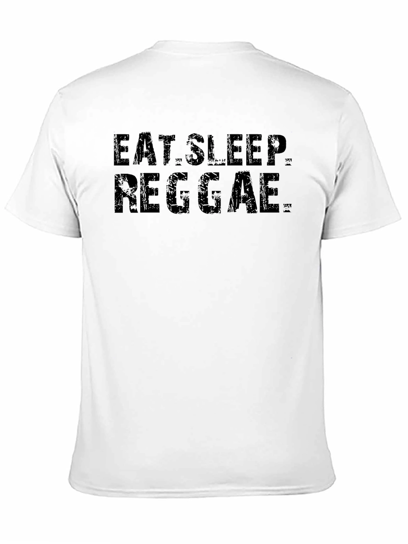 Black Eat Sleep Reggae T-Shirt - Stylish Graphic Tee view 11