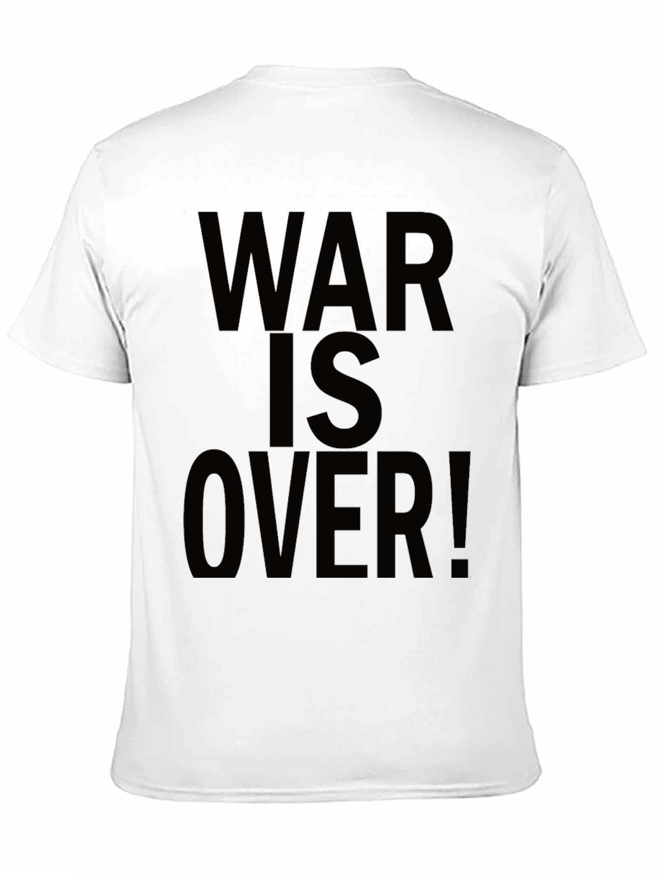 Black War Is Over! Black Graphic Tee view 11