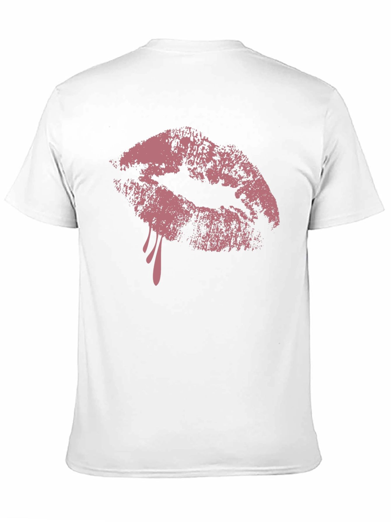 Black Kiss Mark Graphic T-Shirt view 11
