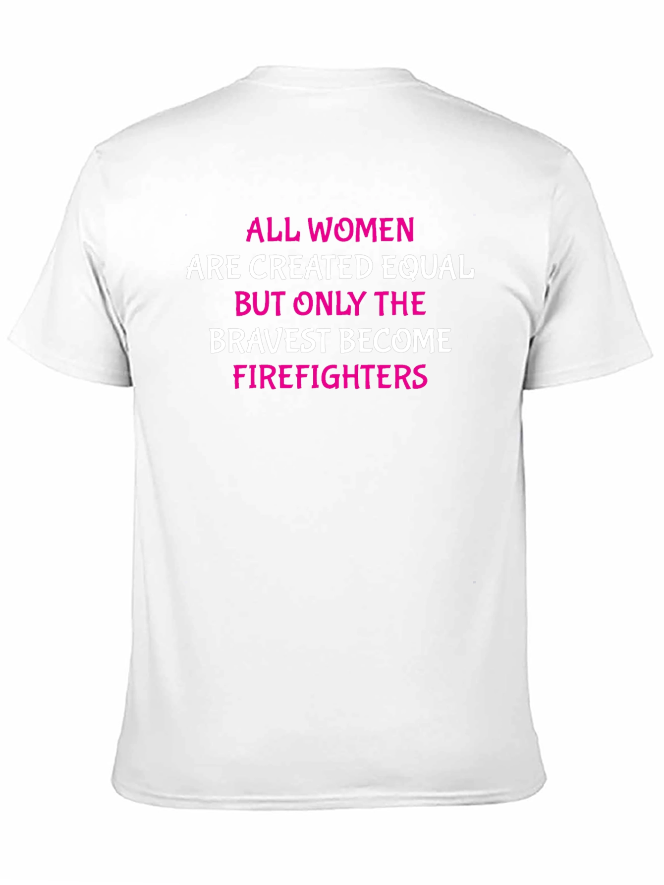 Black Bravest Firefighters T-Shirt - Women Empowerment view 11