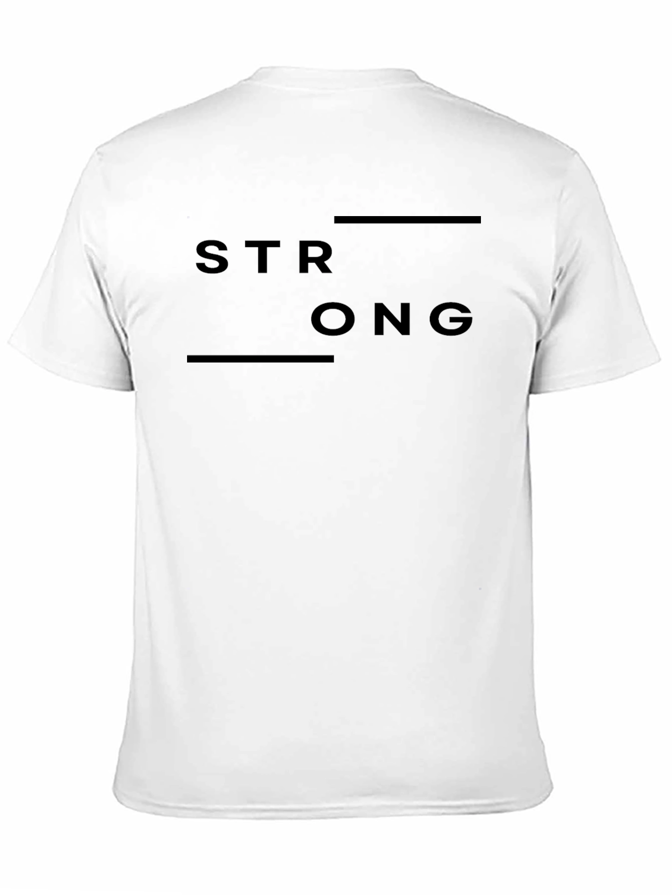 Black Strong Graphic Tee - Classic Black view 11