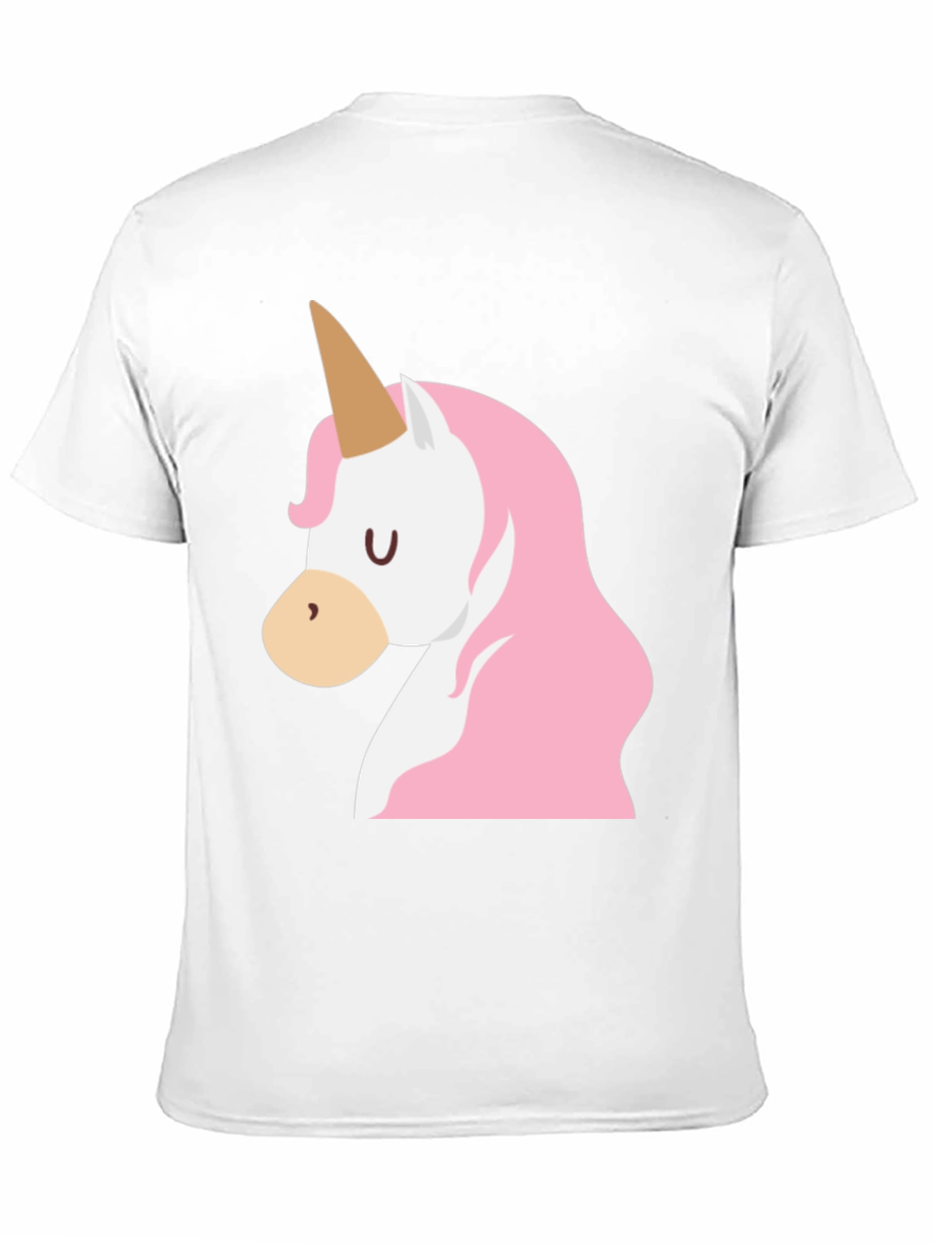 Black Men's Black Unicorn Graphic T-Shirt view 11