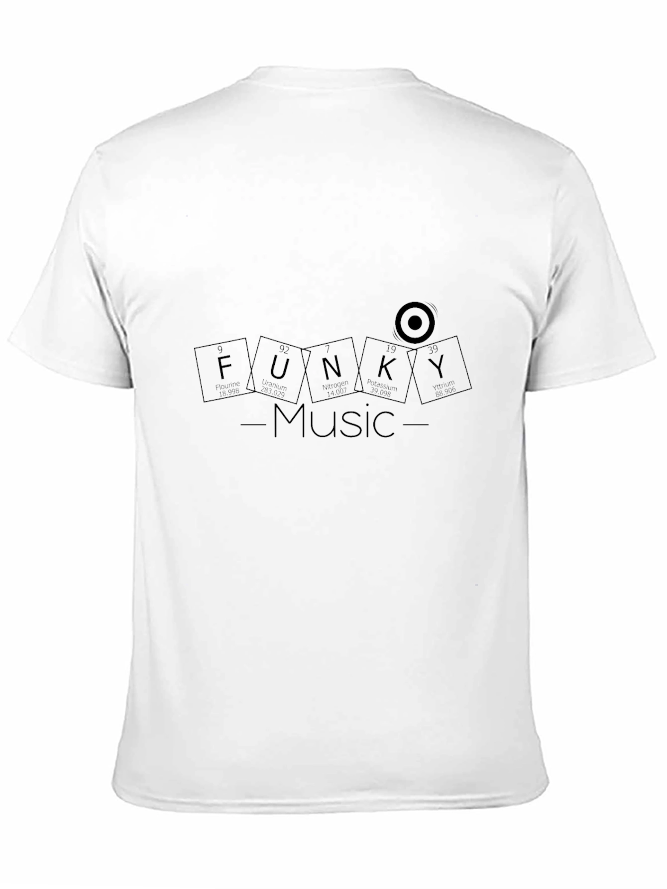 Black Funky Music Graphic Black Tee view 11