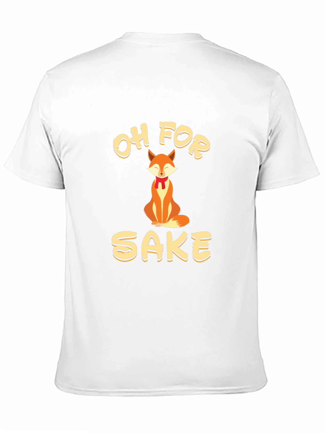 Black Oh For Fox Sake - Funny Graphic Tee view 11