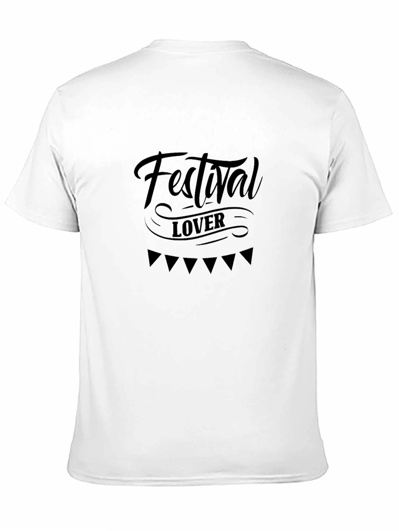 Black Festival Lover Black T-Shirt view 11