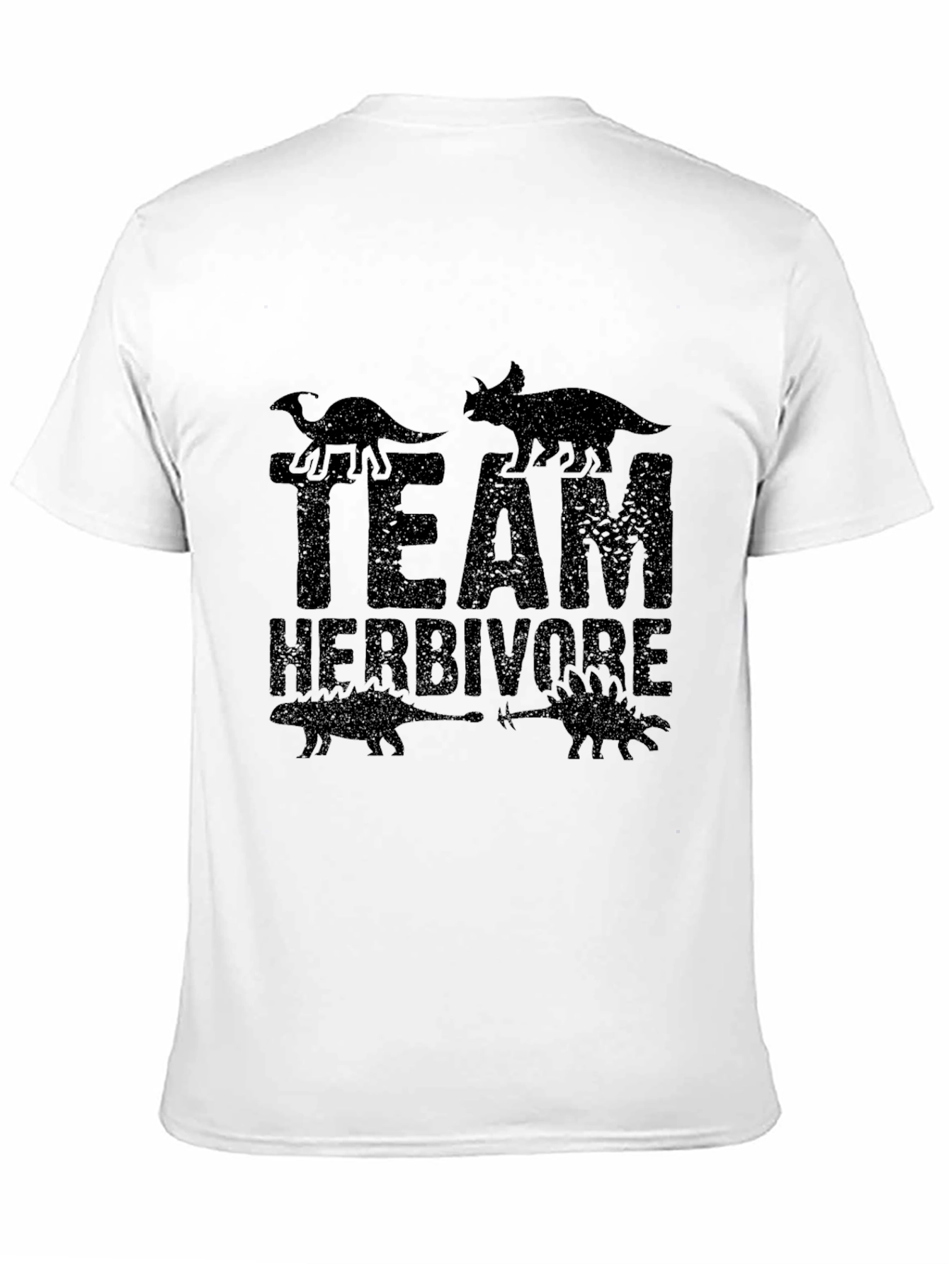Black Team Herbivore Black Graphic T-Shirt view 11