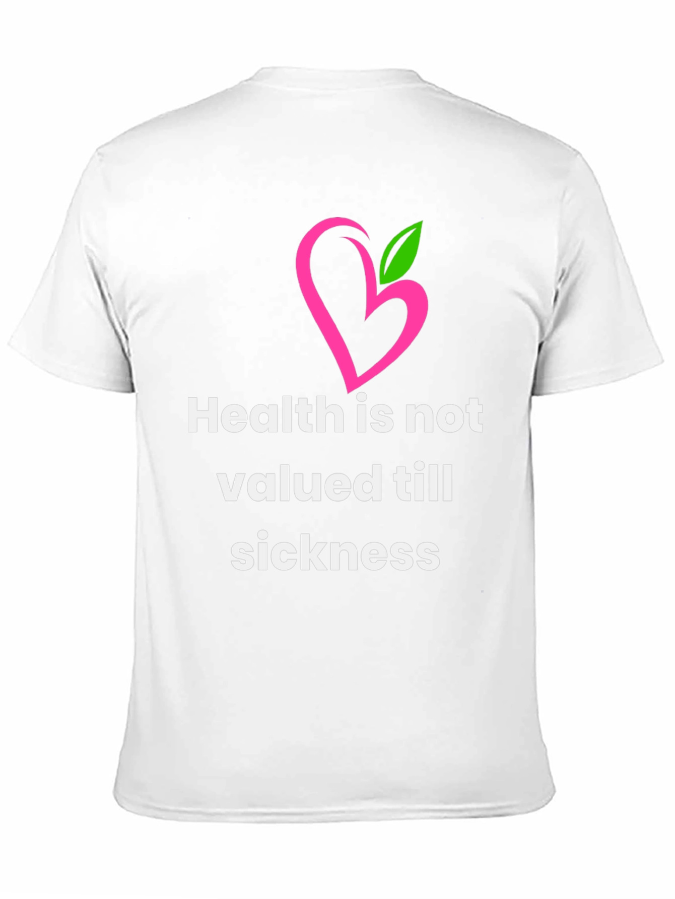 Black Health Quote Graphic Tee - Stylish & Meaningful view 11