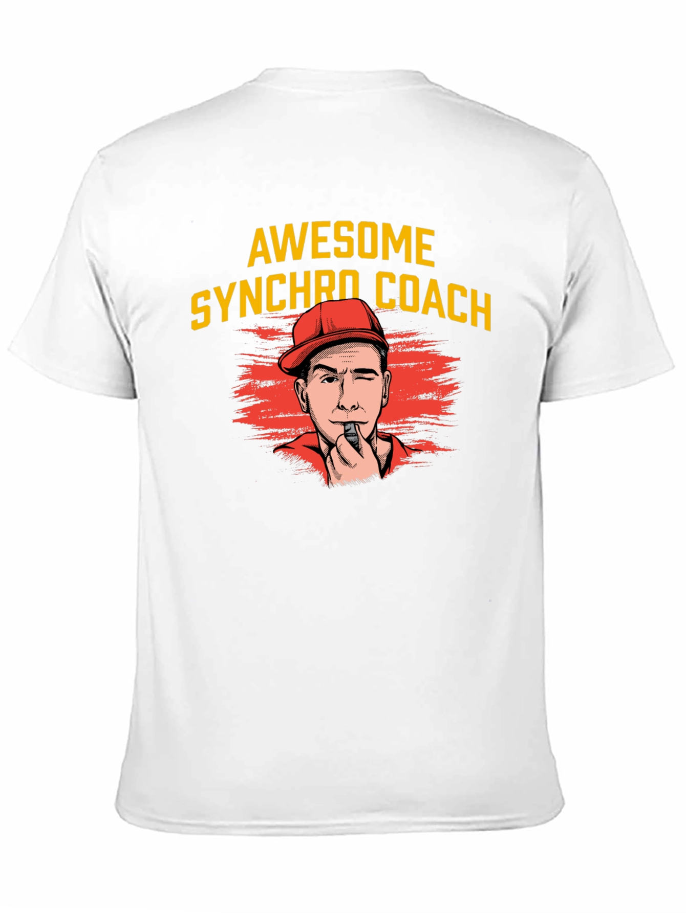 Black Awesome Synchro Coach Graphic Tee view 11