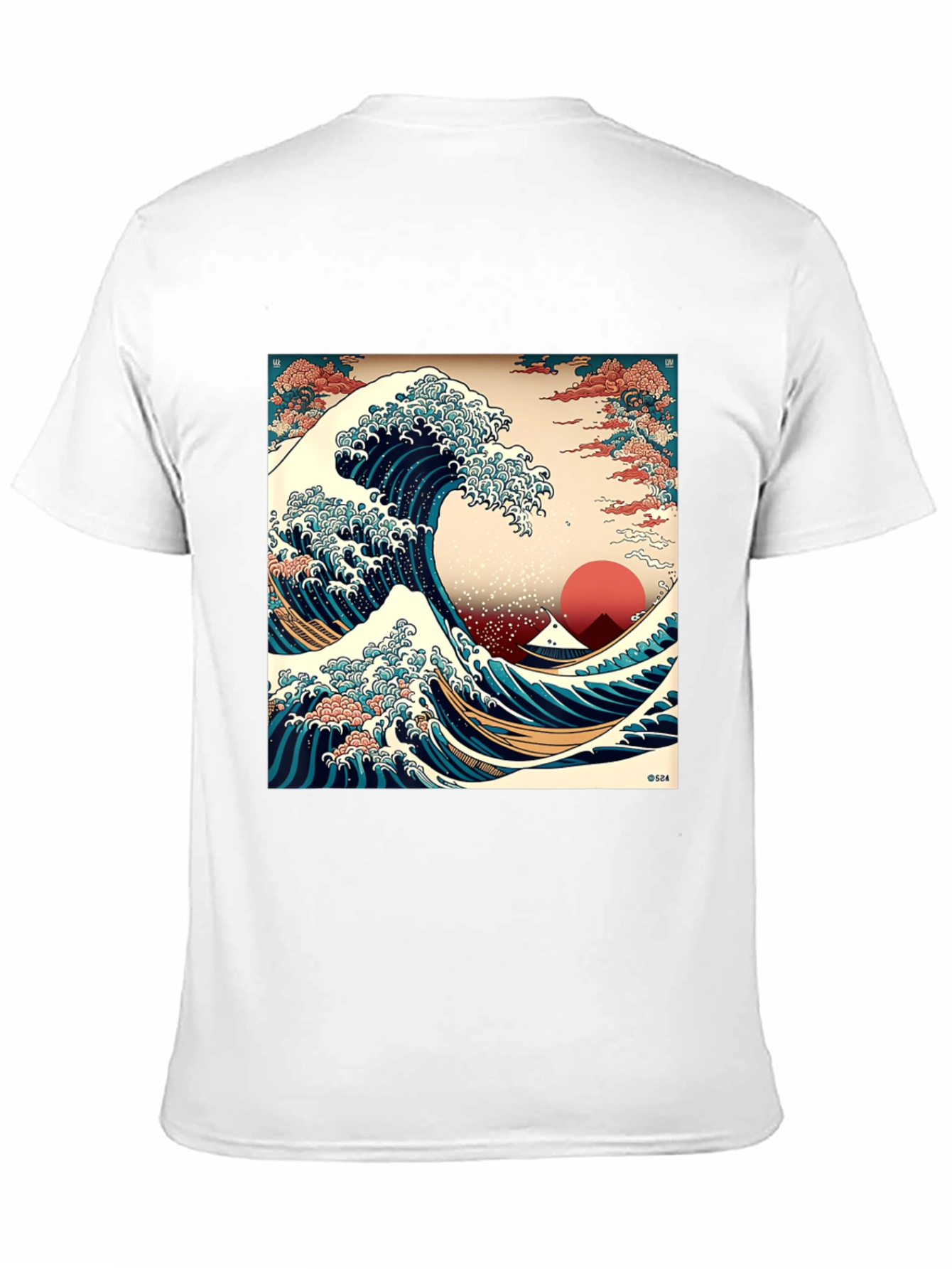 Black Great Wave T-Shirt - Stylish Graphic Tee view 11