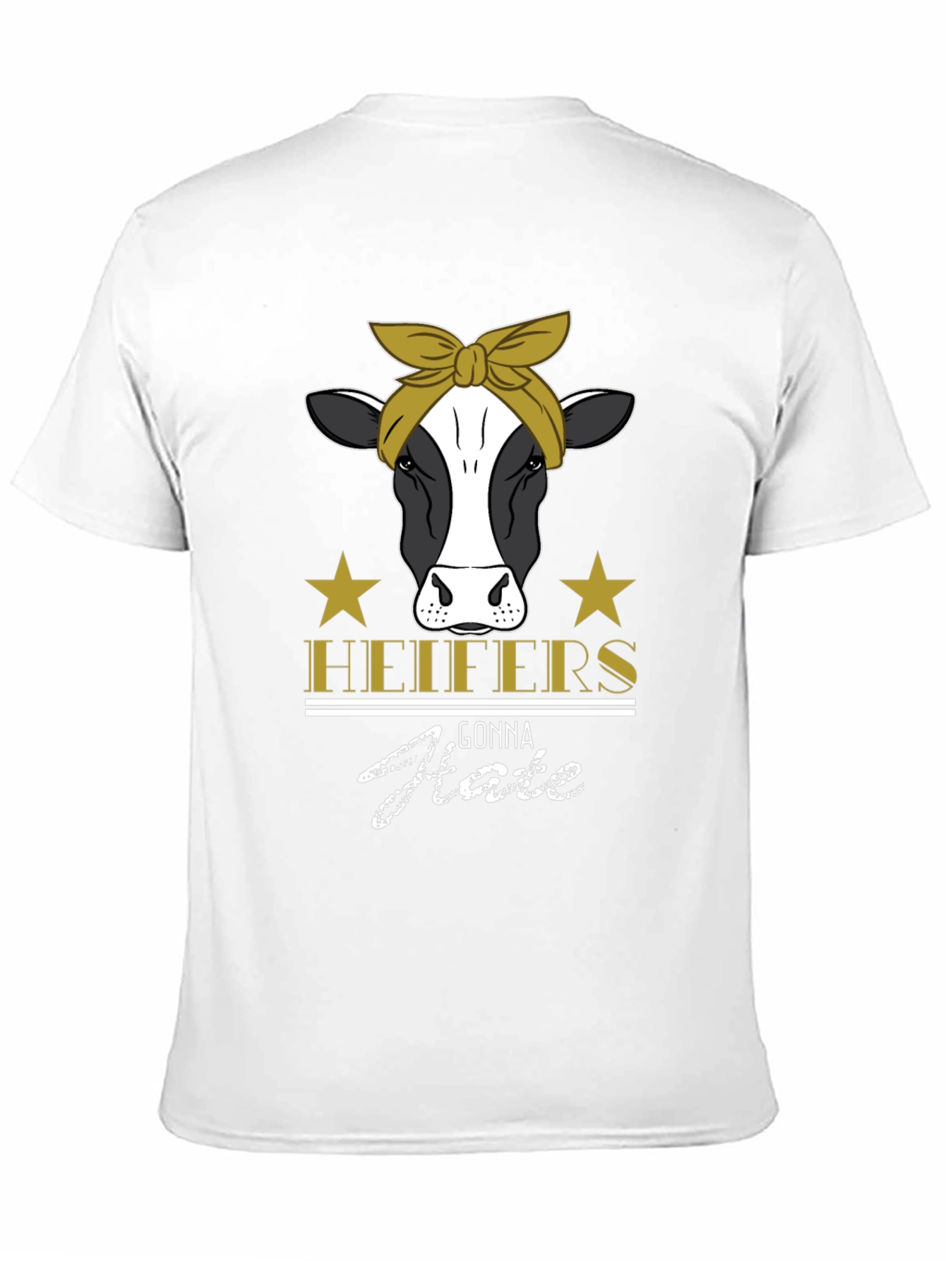 Black Heifers Gonna Hate Graphic T-Shirt - Black Cotton view 11