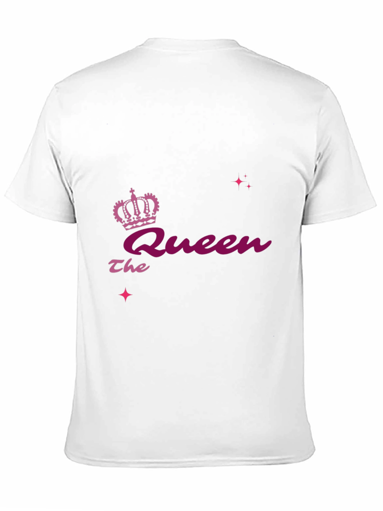 Black The Queen Graphic Black T-Shirt view 11