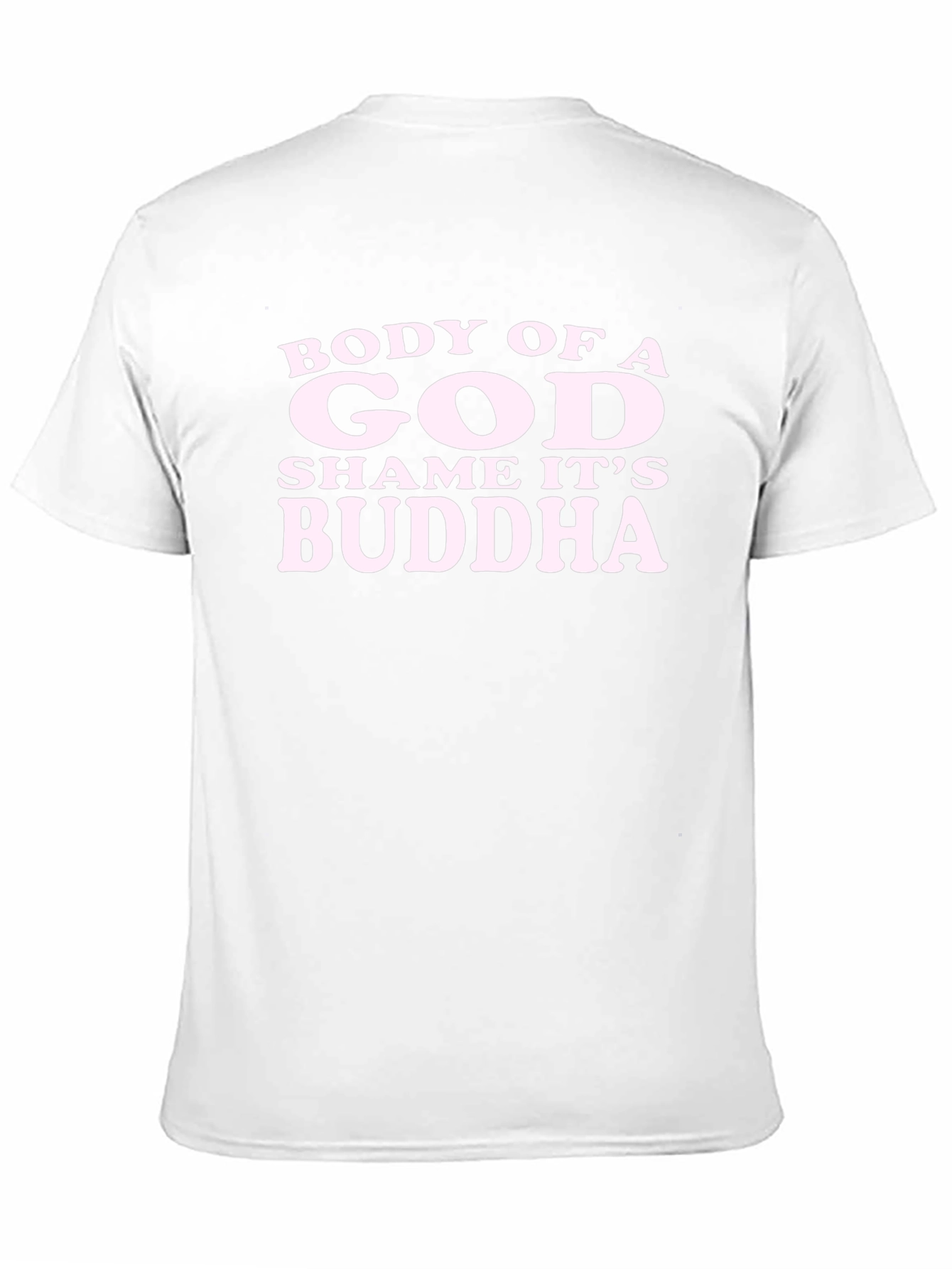 Black Body of a God Shame It's Buddha T-Shirt view 11