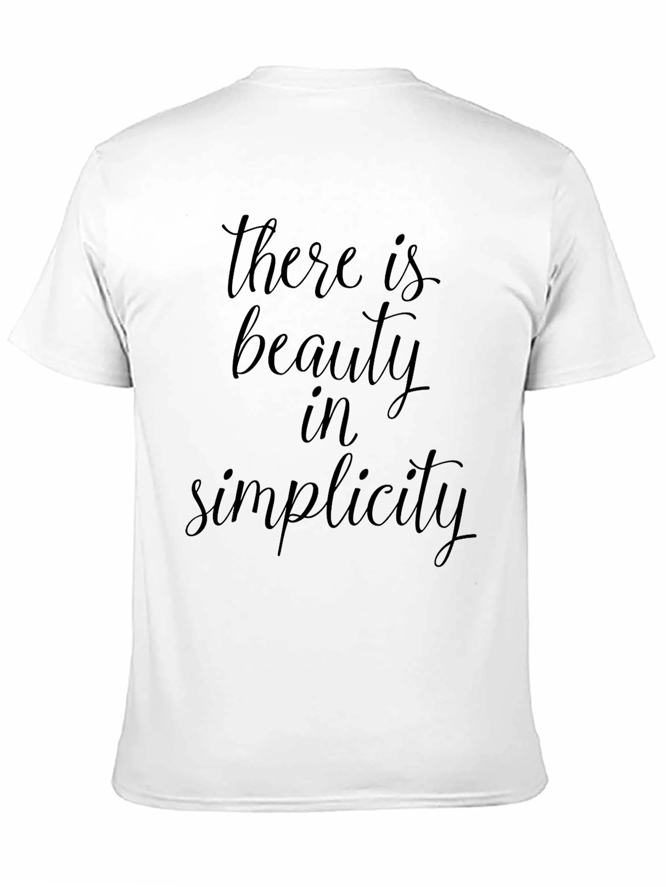 Black Beauty in Simplicity Graphic Tee - Stylish Men's T-Shirt view 11
