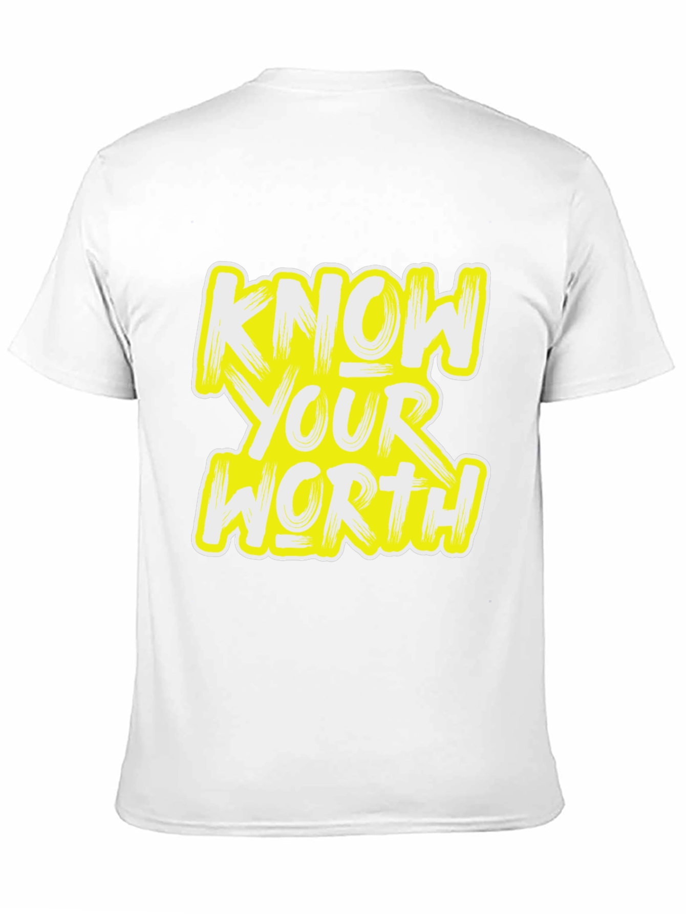 Black Know Your Worth Graphic T-Shirt - Black view 11