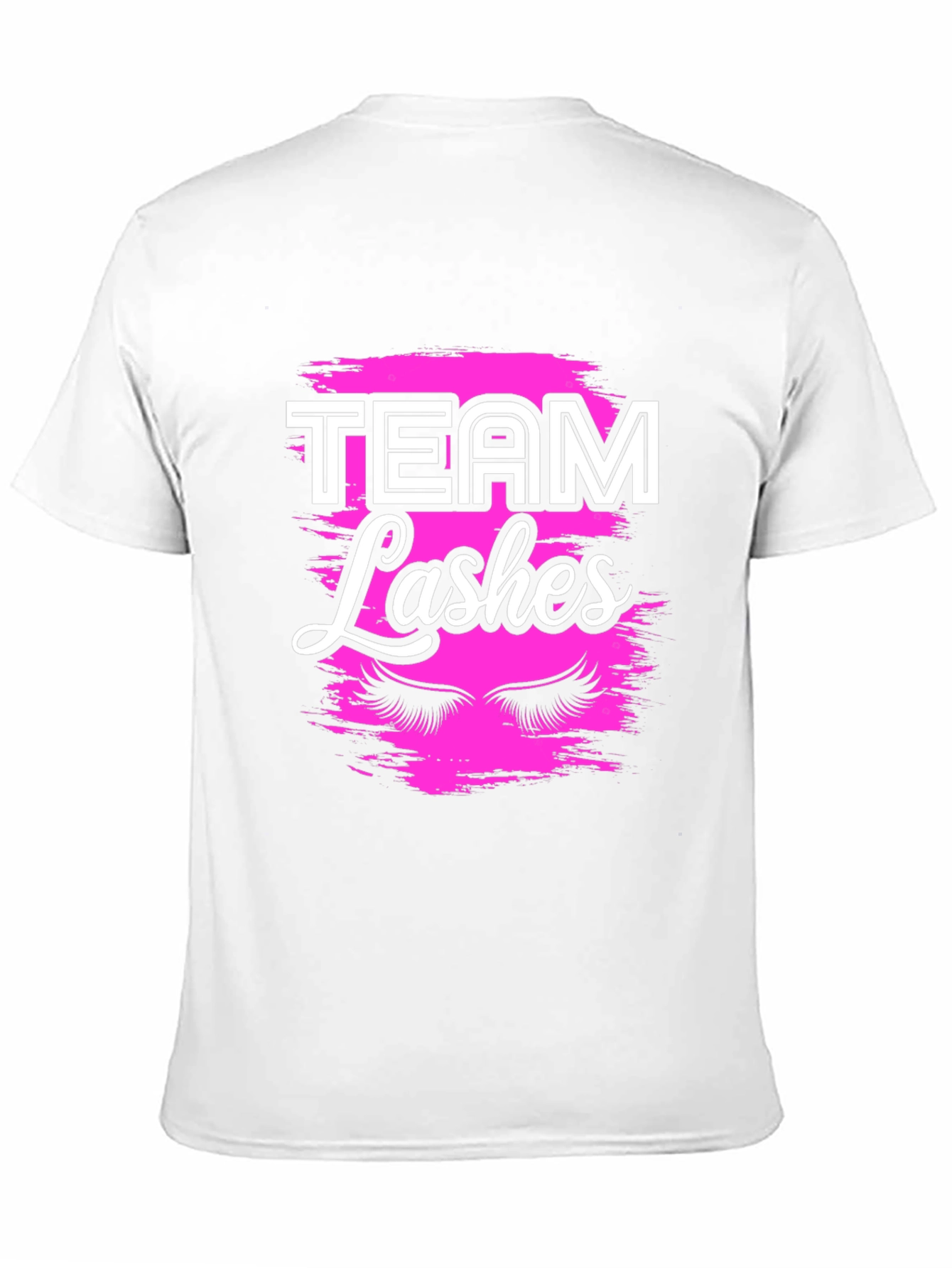 Black Team Lashes Graphic T-Shirt - Beauty Squad Tee view 11