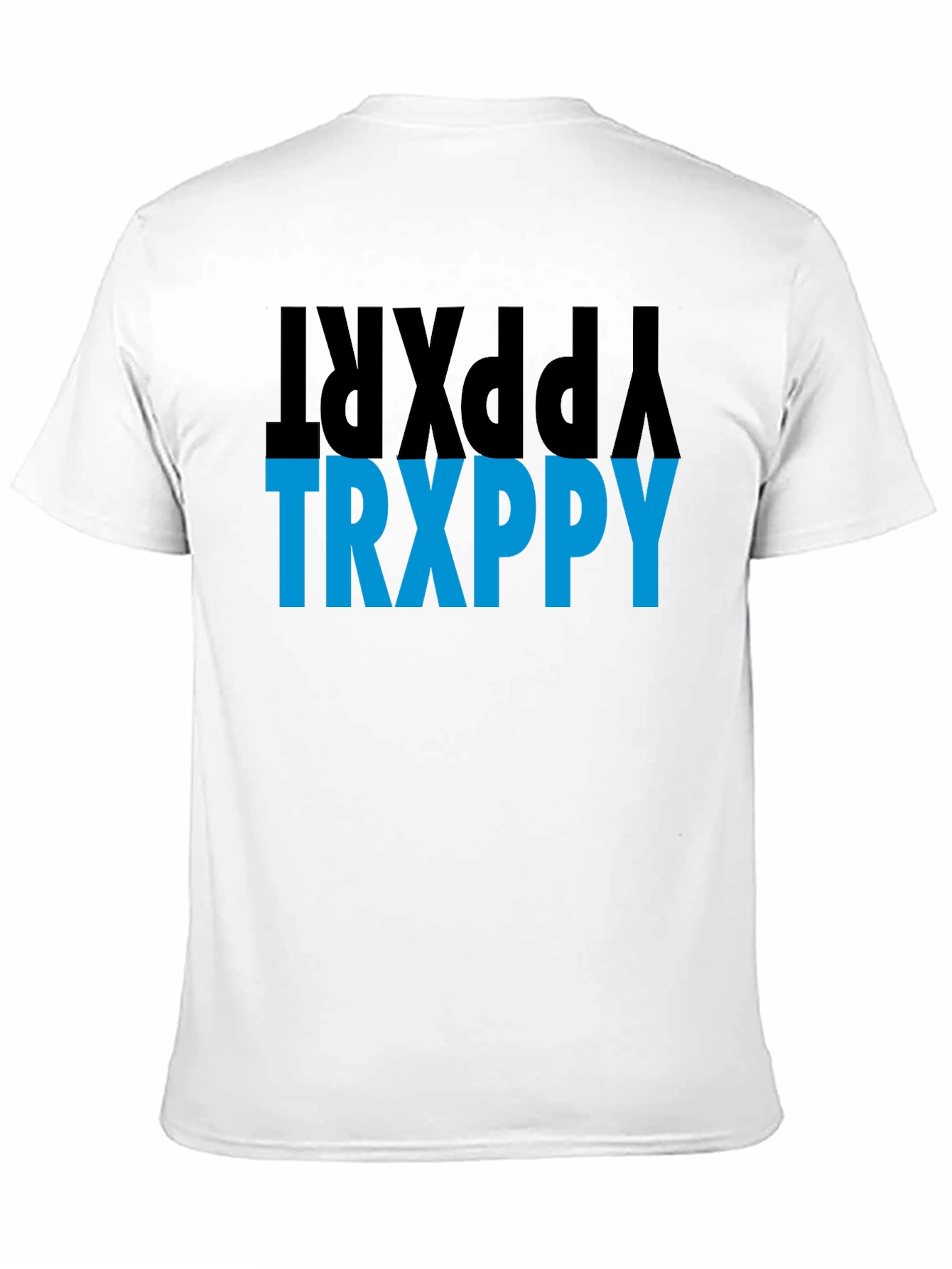 Black TRXPPY Tee - Bold Graphic Print T-Shirt view 11