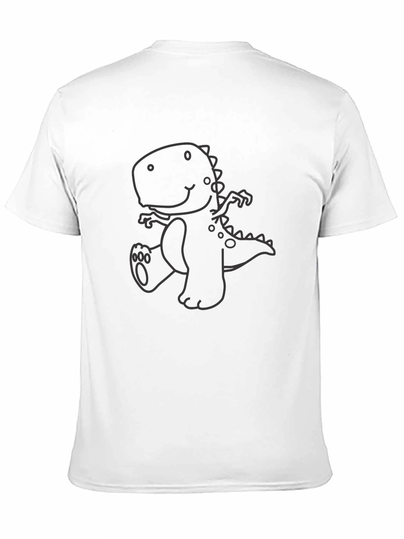 Black Dino Graphic Tee - Casual Comfort view 11