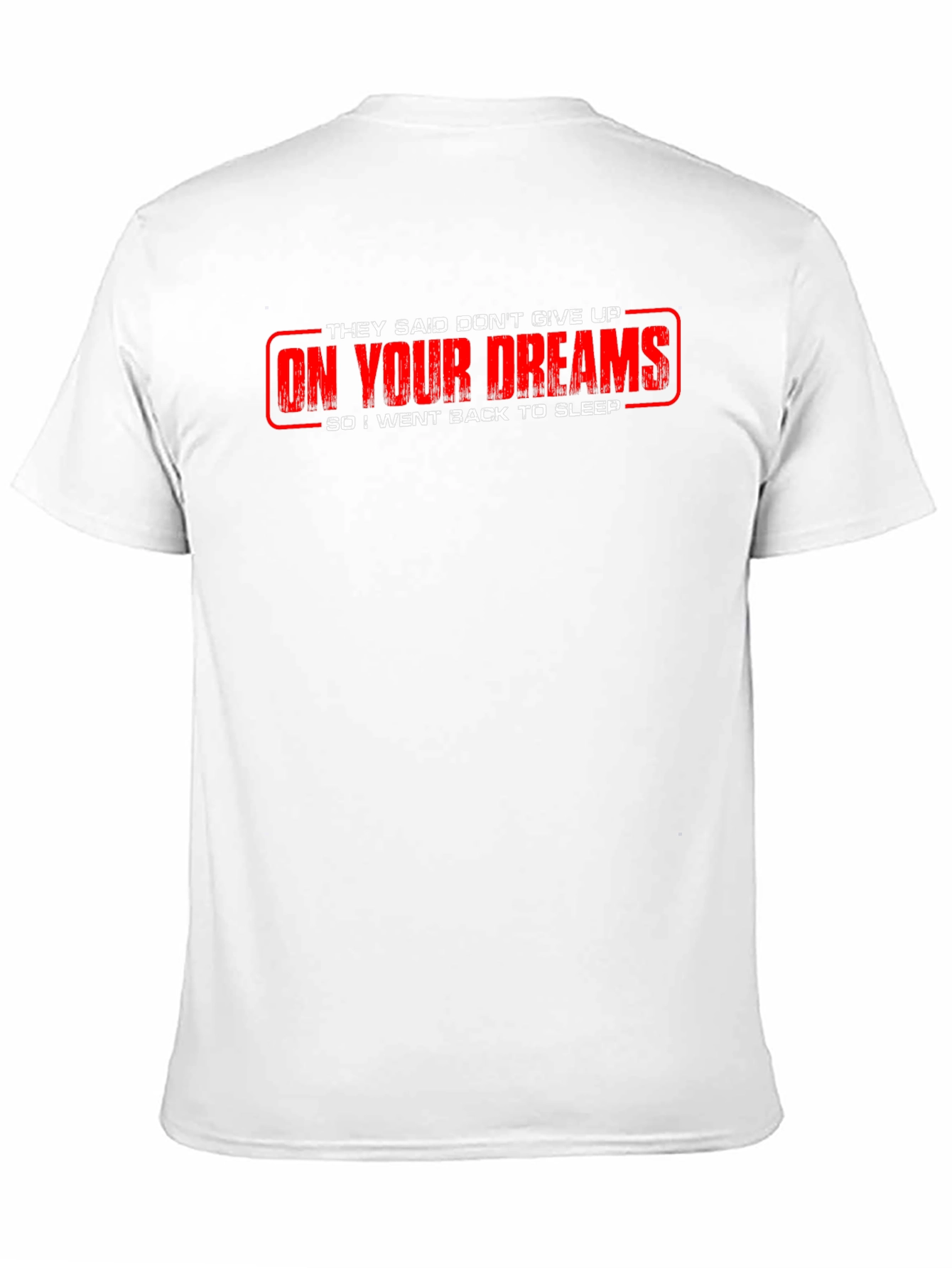 Black Funny "On Your Dreams" Graphic Tee view 11