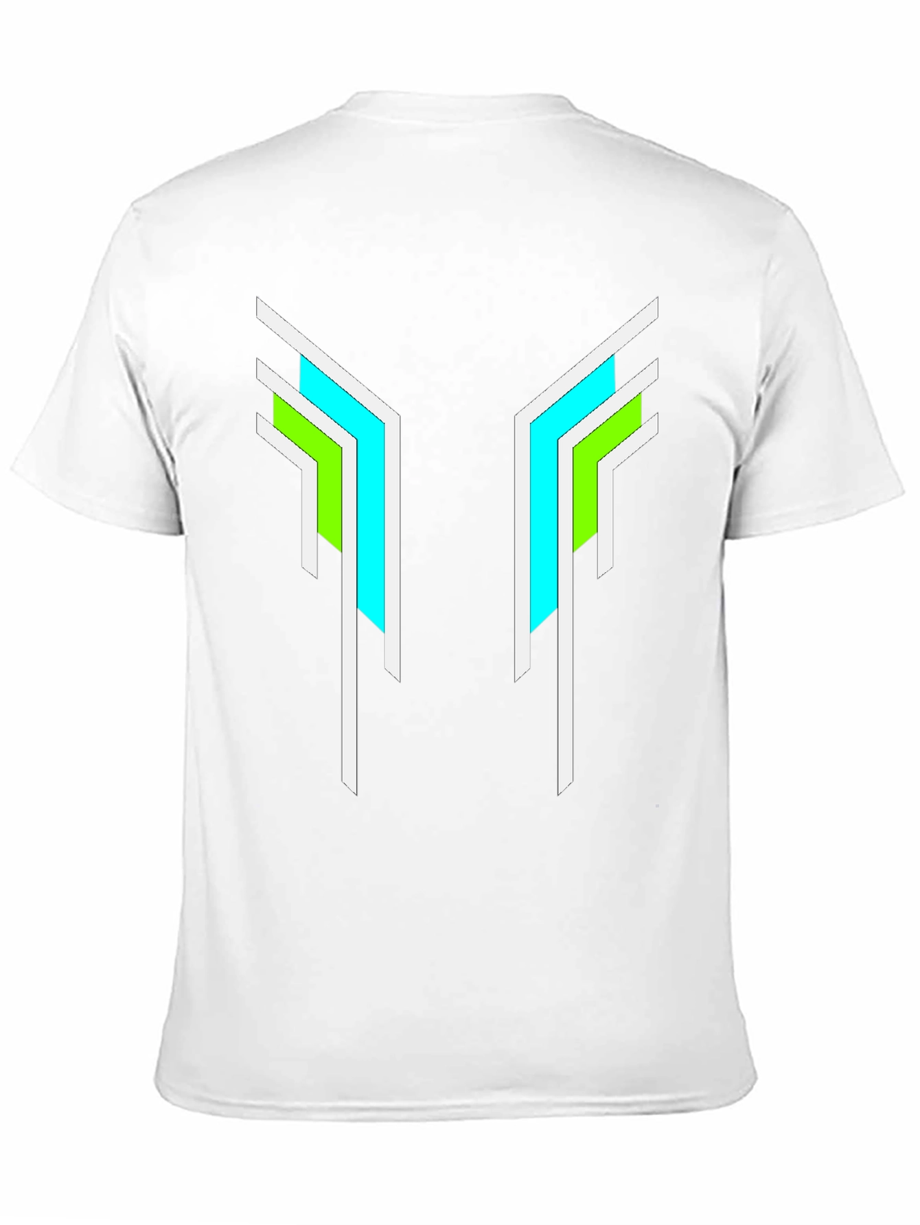 Black Modern Graphic Print Black T-Shirt view 11