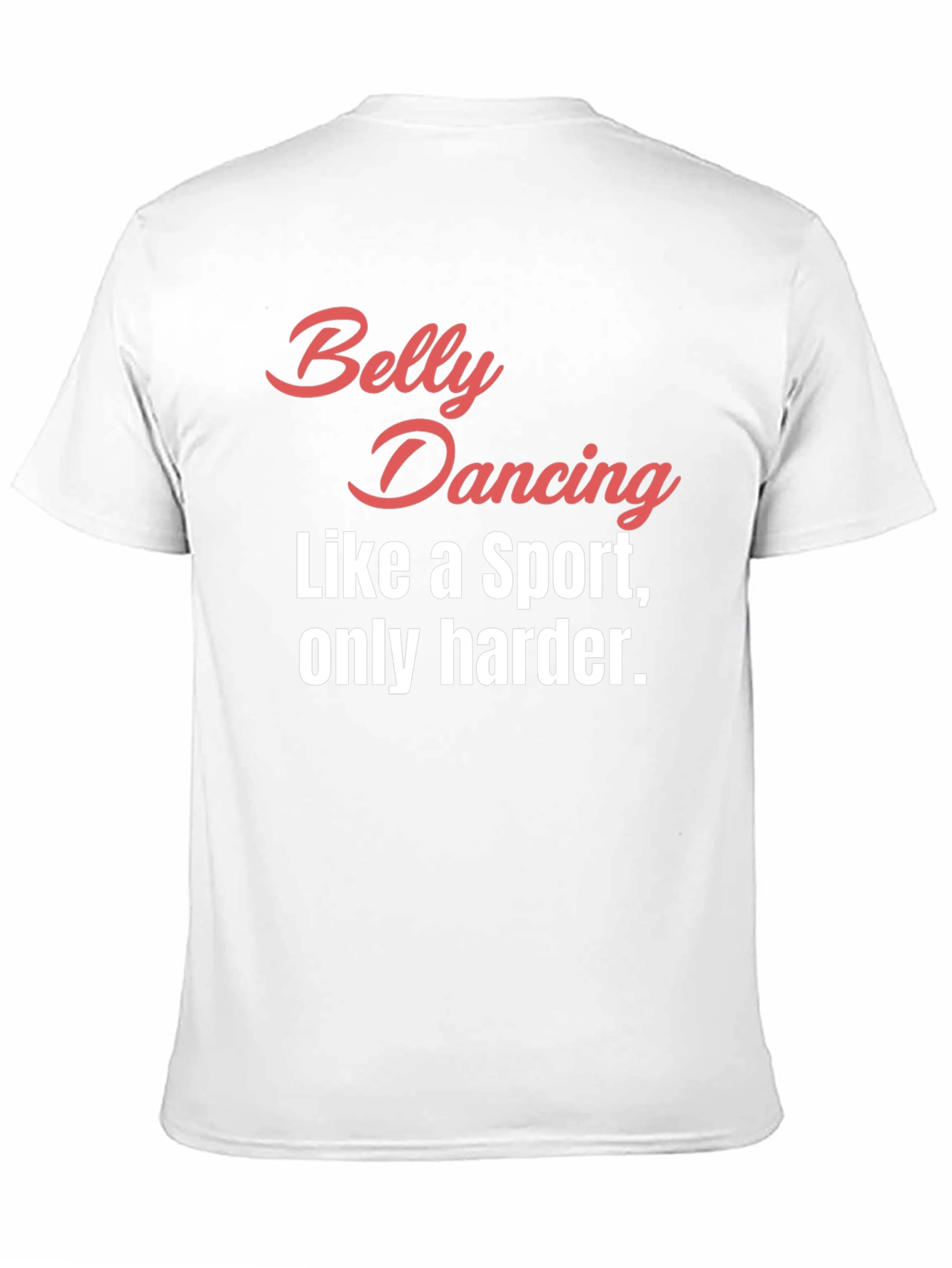 Black Belly Dancing Sport T-Shirt - Funny Workout Tee view 11